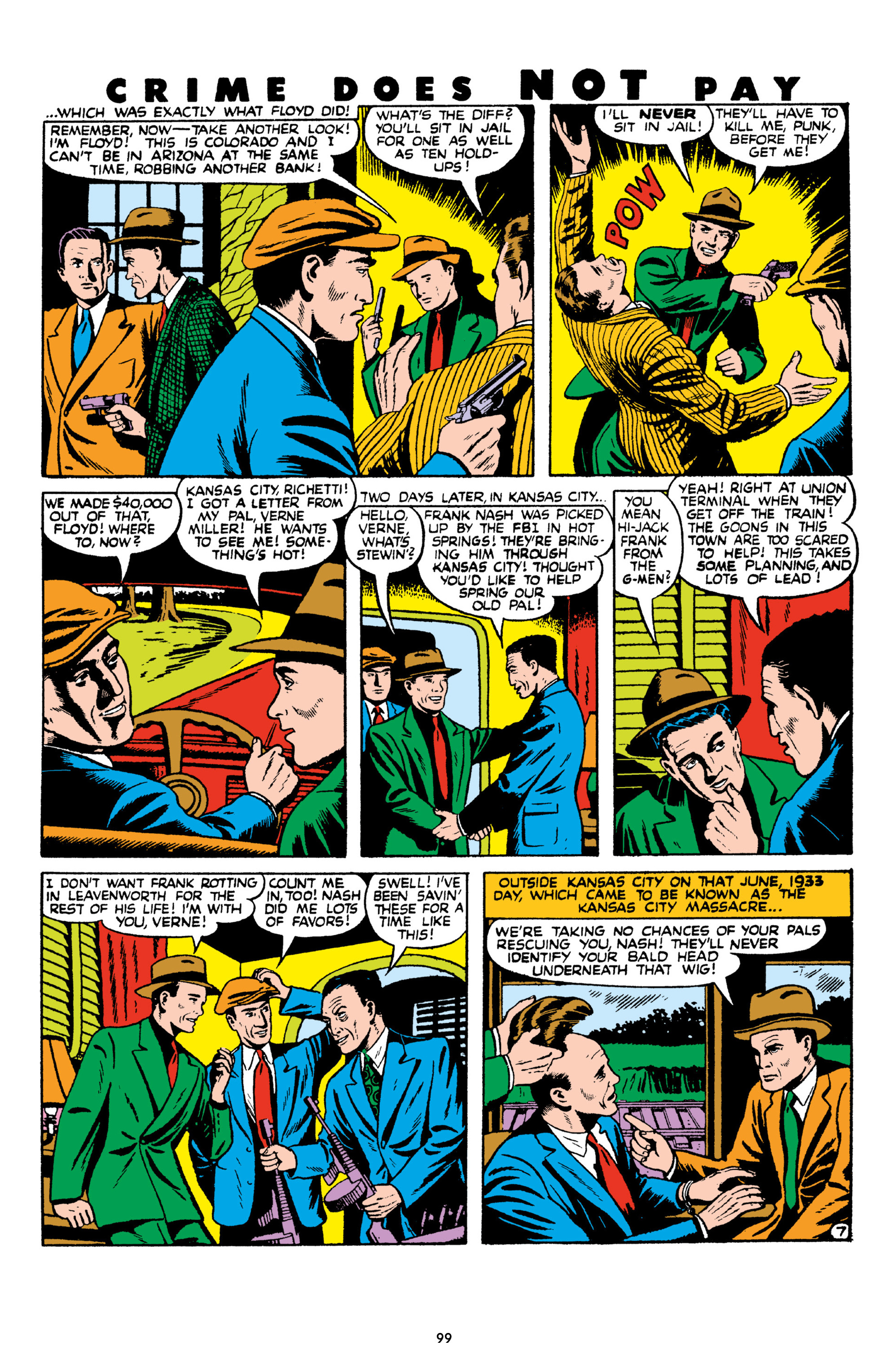 Read online Crime Does Not Pay Archives comic -  Issue # TPB 8 (Part 1) - 100