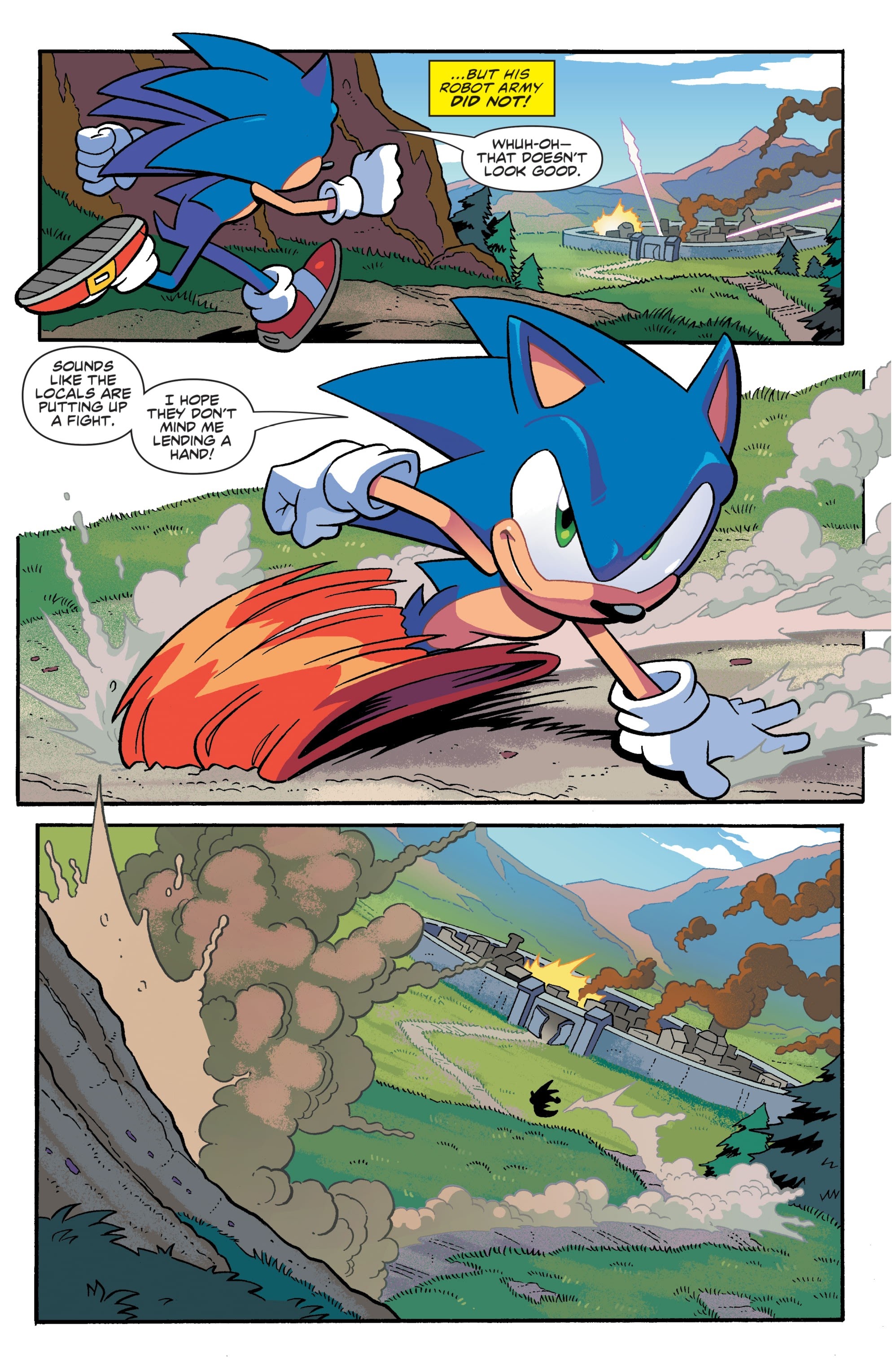 Read online Sonic the Hedgehog: Bad Guys comic -  Issue #1 - 32