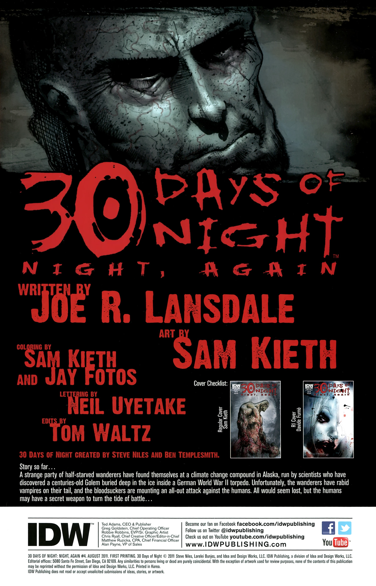 30 Days of Night: Night, Again Issue #4 #4 - English 2
