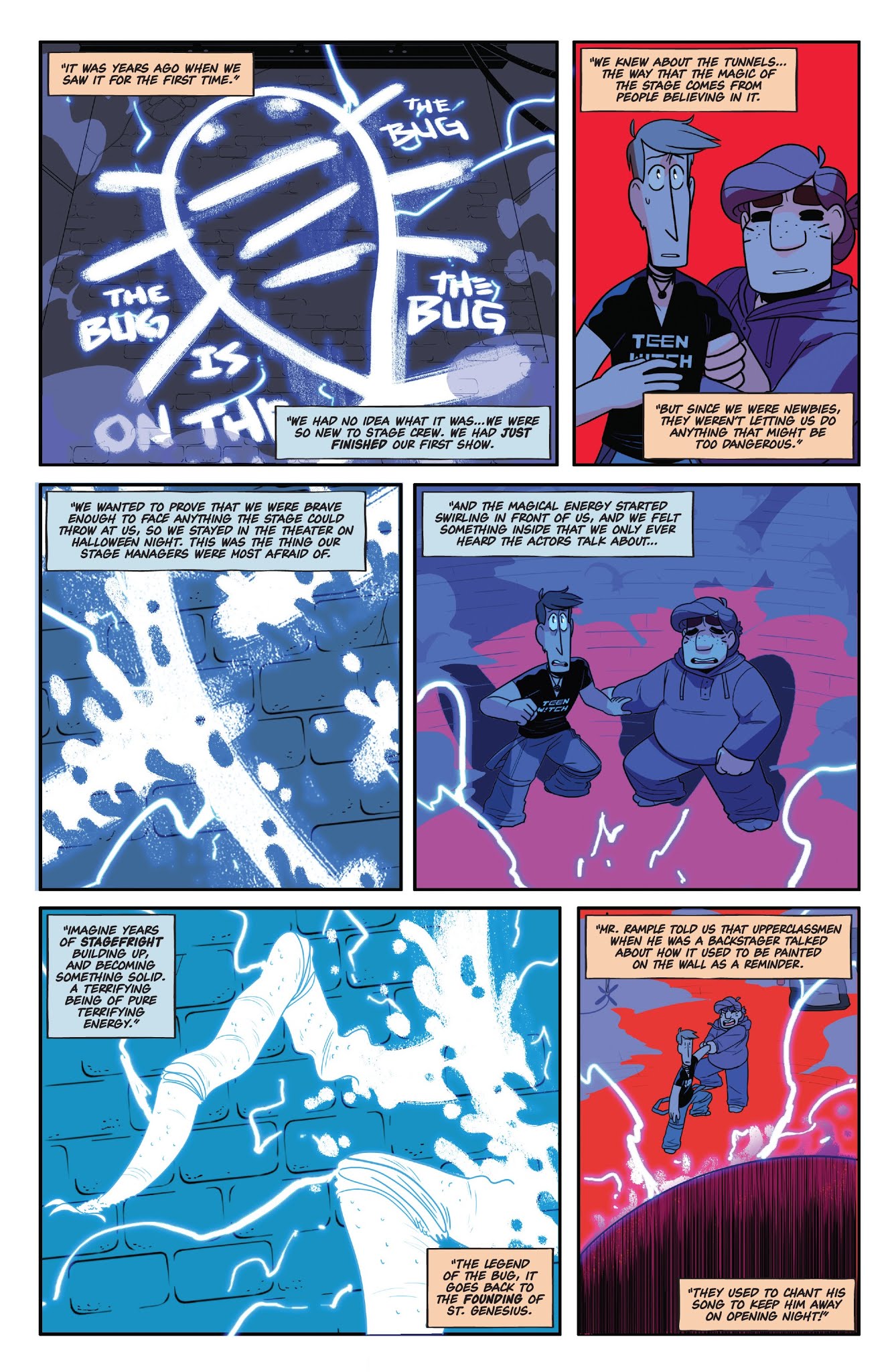 Read online The Backstagers Halloween Intermission comic -  Issue # Full - 21