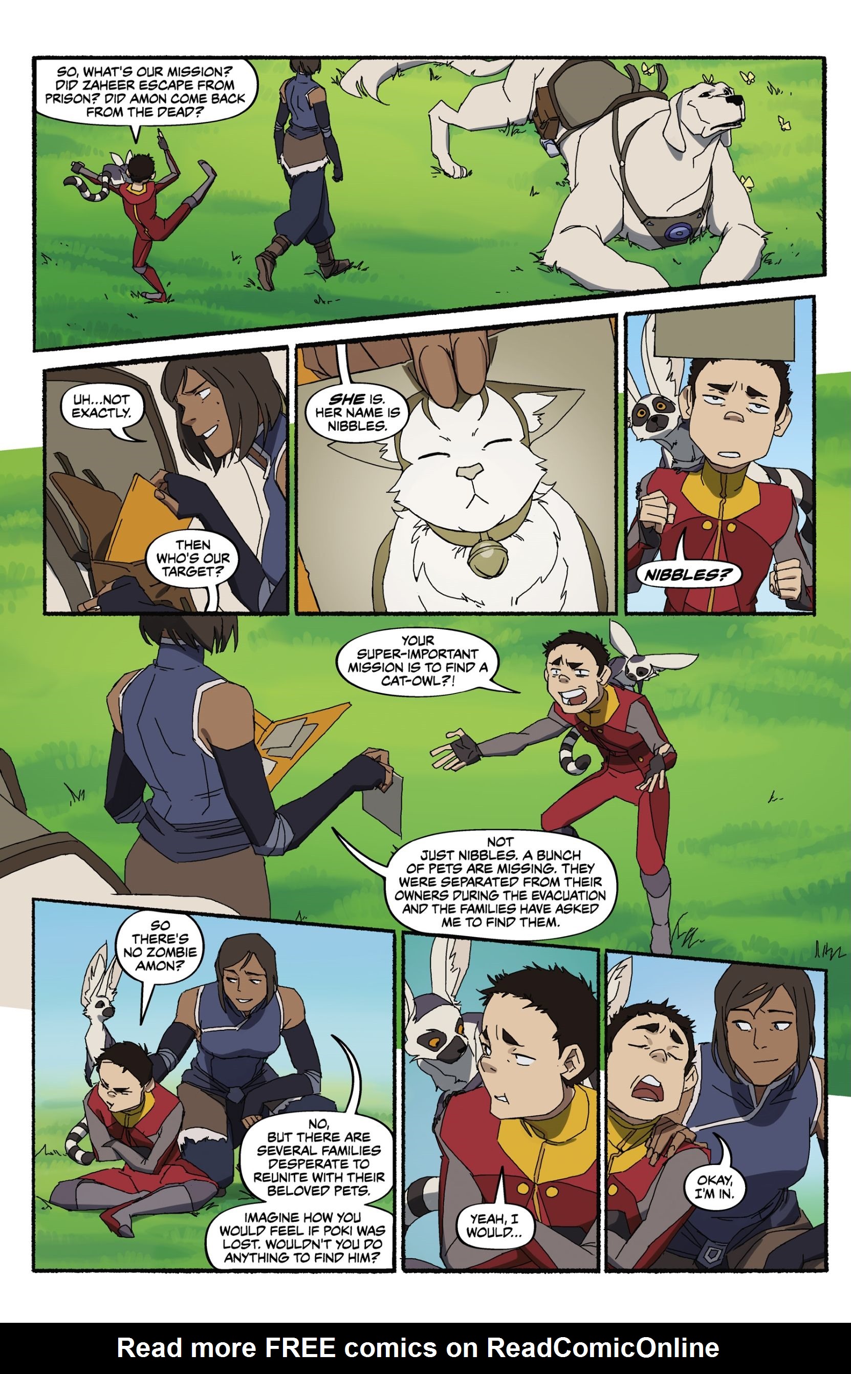 Read online Free Comic Book Day 2018 comic -  Issue # Legend of Korra - 5