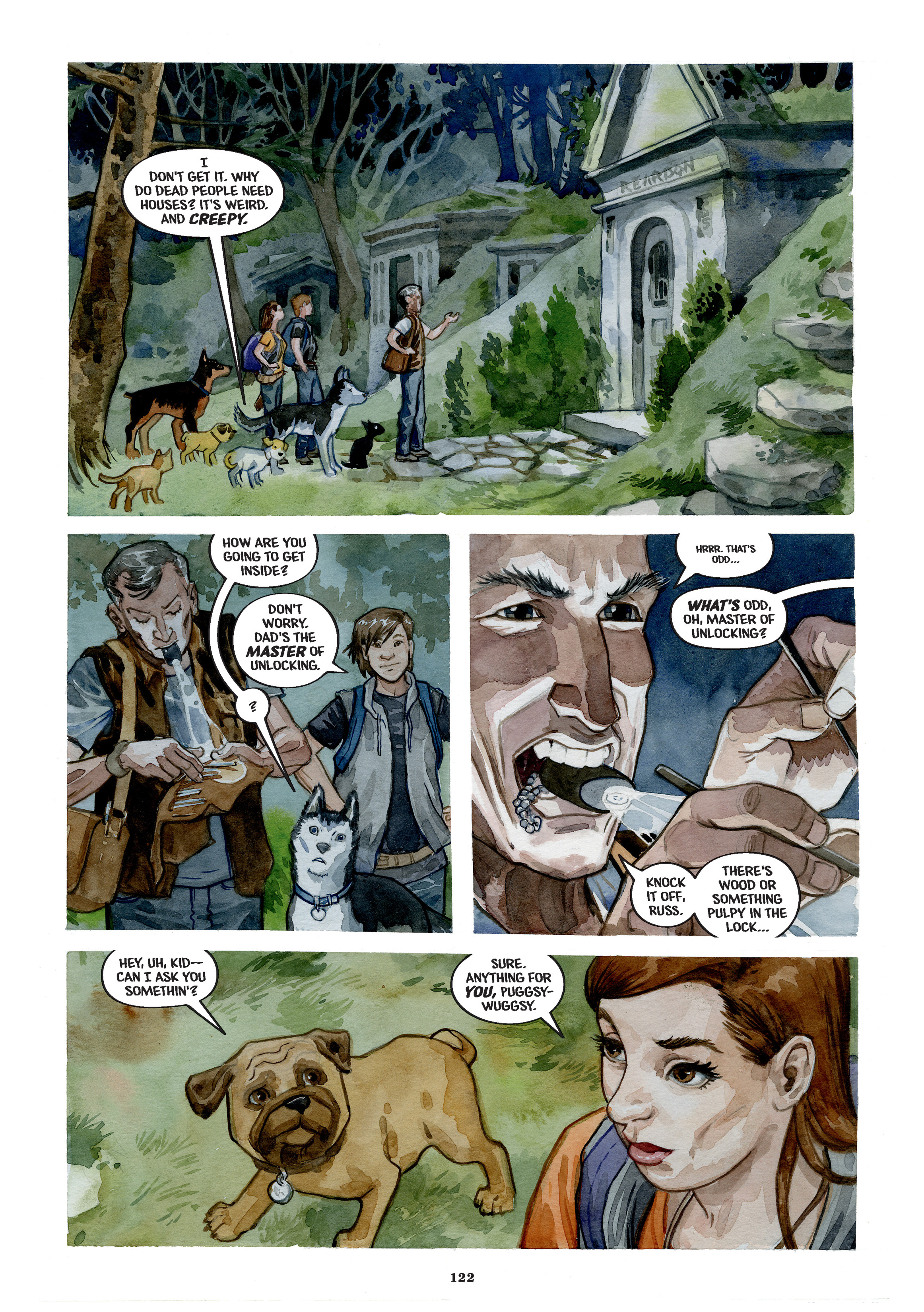 Read online Beasts of Burden: Neighborhood Watch (2019) comic -  Issue # TPB (Part 2) - 25