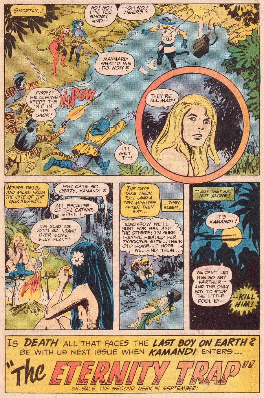Read online Kamandi, The Last Boy On Earth comic -  Issue #53 - 18