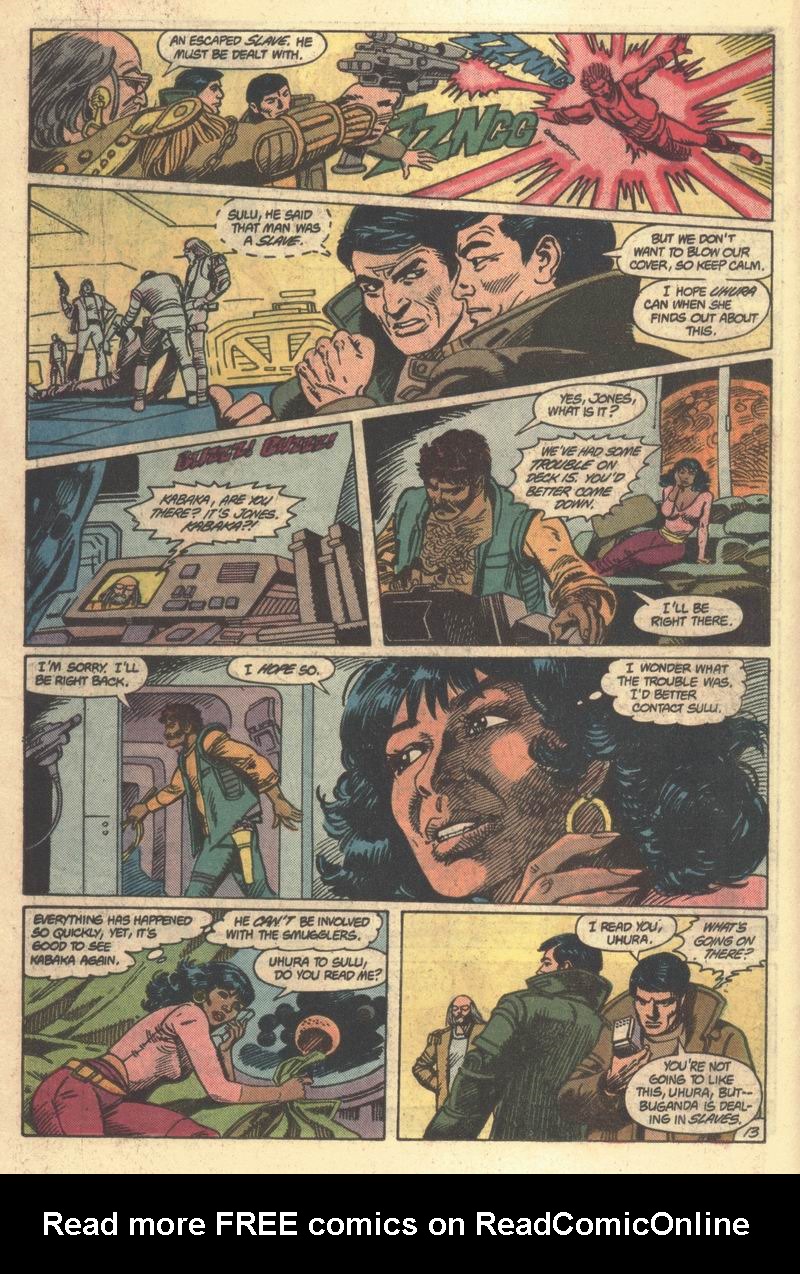 Read online Star Trek (1984) comic -  Issue #17 - 14