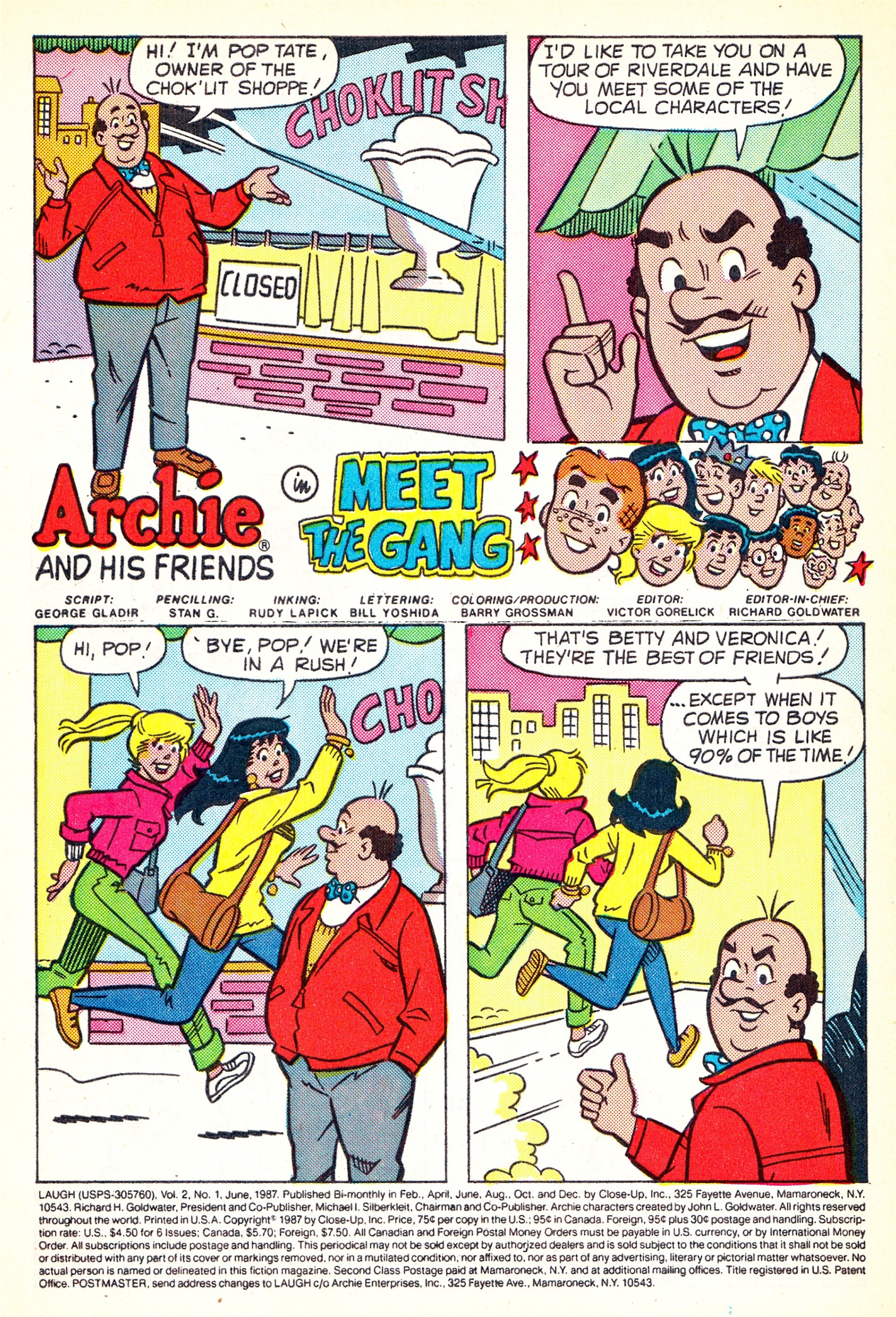 Read online Laugh comic -  Issue #1 - 3