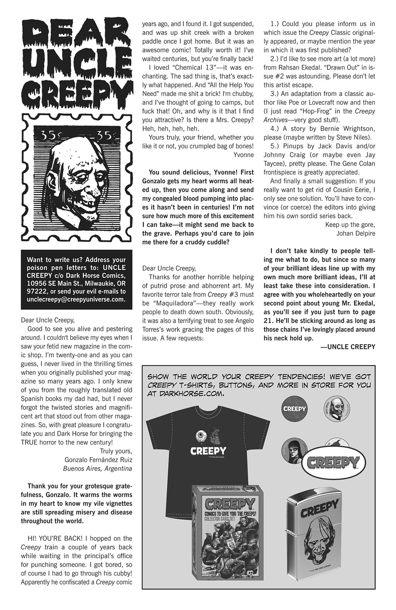 Read online Creepy (2009) comic -  Issue #4 - 4