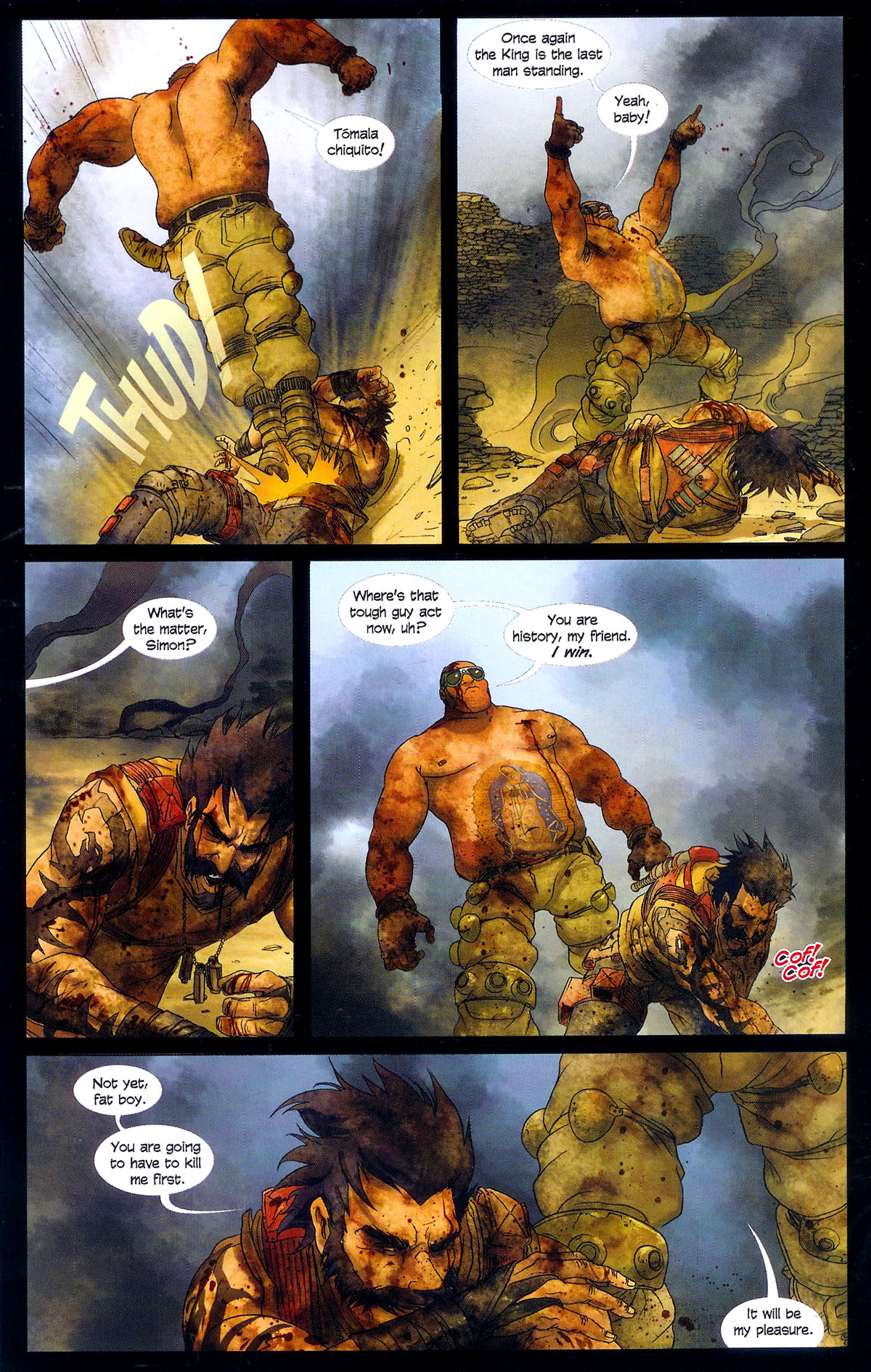 Read online El Arsenal: Unknown Enemy comic -  Issue #3 - 22