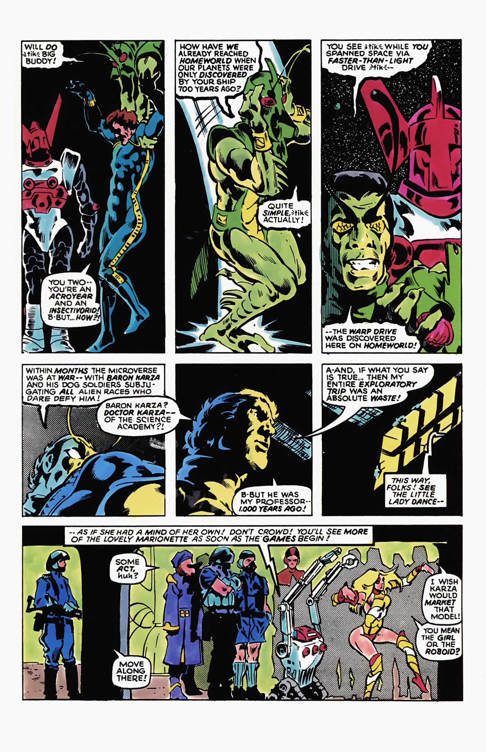 Read online Micronauts (1979) comic -  Issue #1 - 10