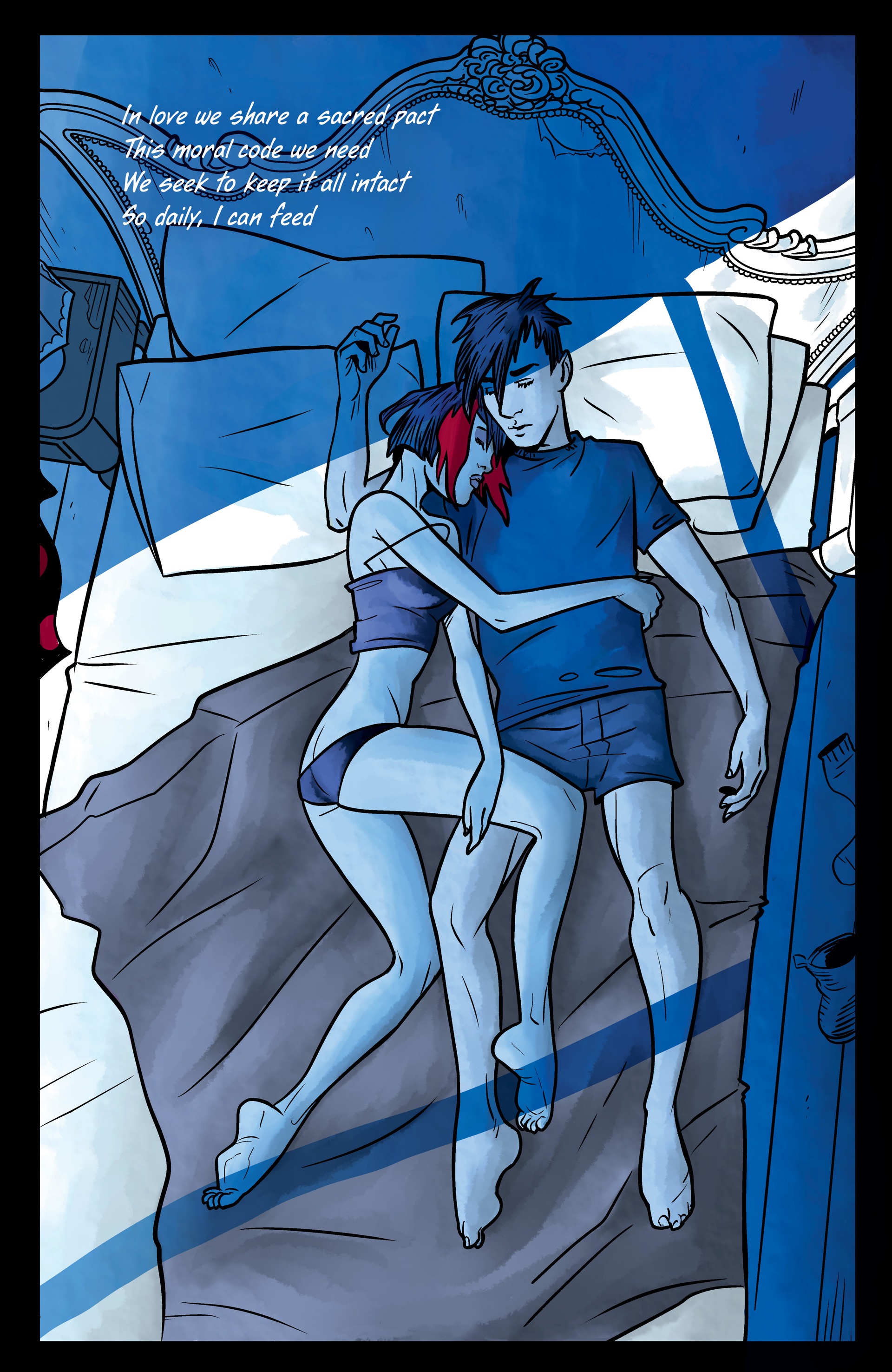 Read online GirlFIEND in Paris: A Bloodthirsty Bedtime Story comic -  Issue # TPB - 10