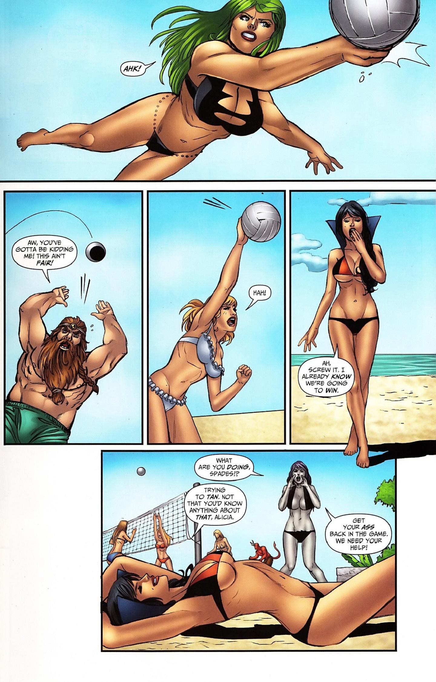 Read online Grimm Fairy Tales: 2012 Swimsuit Special comic -  Issue # Full - 36