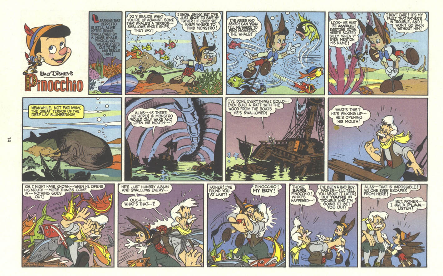 Read online Walt Disney's Comics and Stories comic -  Issue #574 - 40