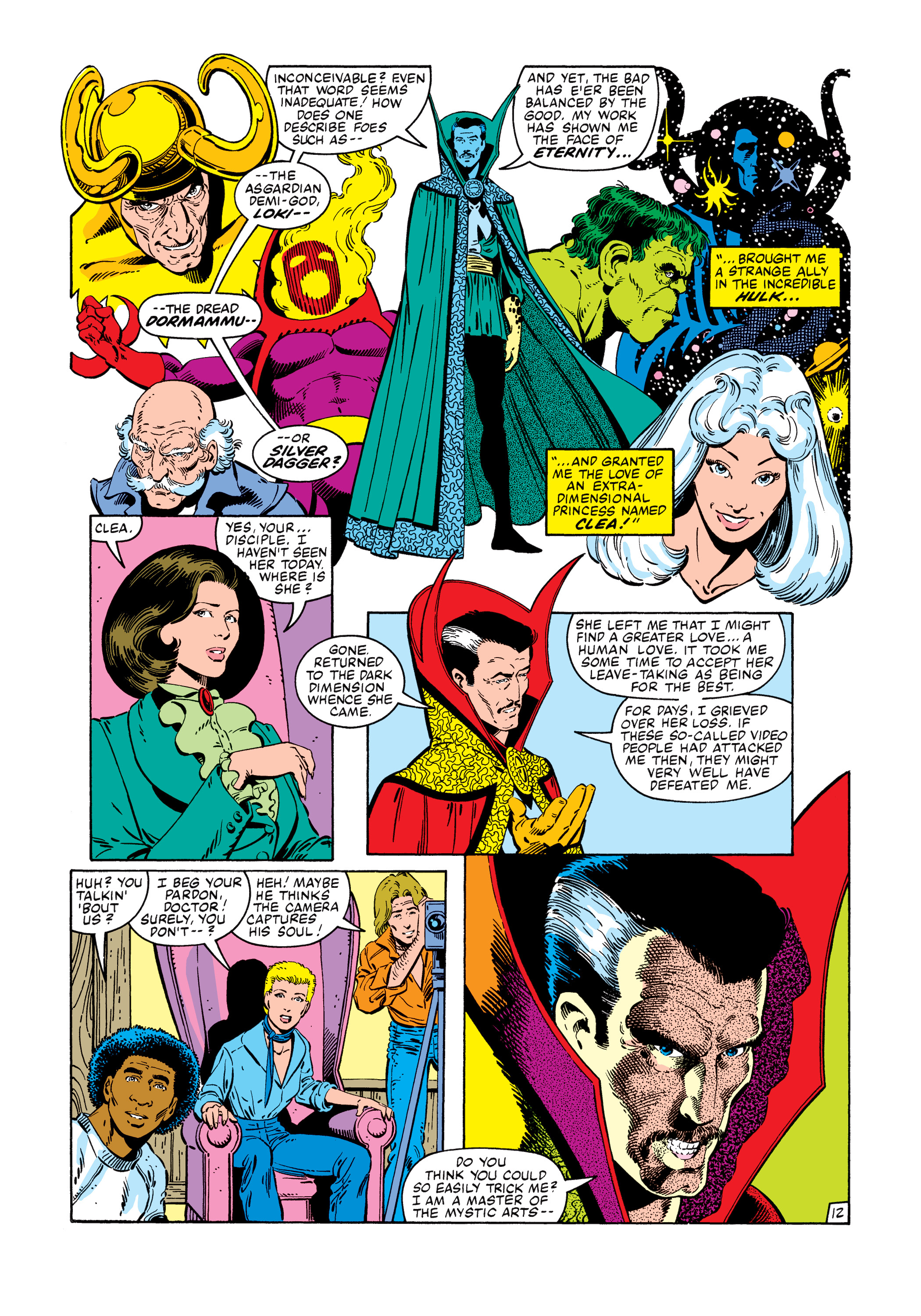 Read online Marvel Masterworks: Doctor Strange comic -  Issue # TPB 9 (Part 3) - 28