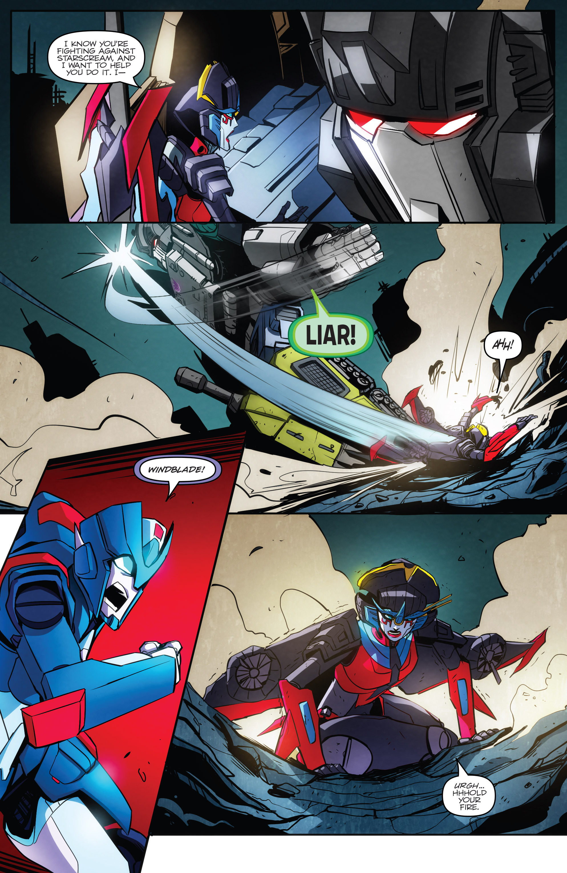 Read online Transformers: Till All Are One comic -  Issue #4 - 16