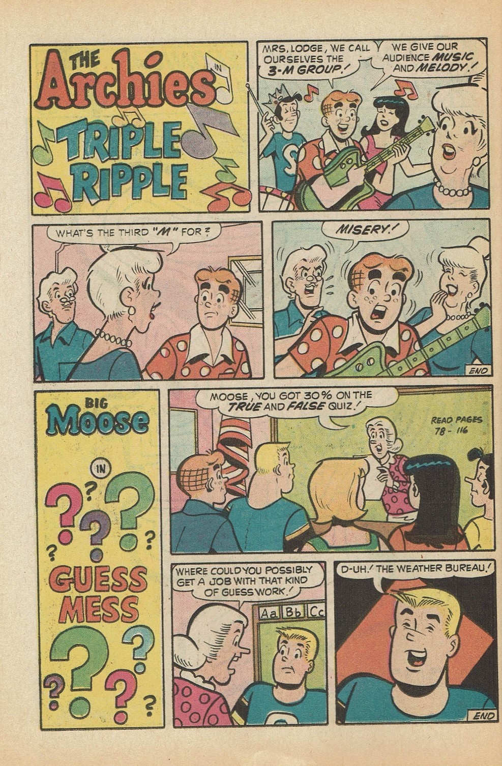 Read online Archie's Joke Book Magazine comic -  Issue #198 - 22