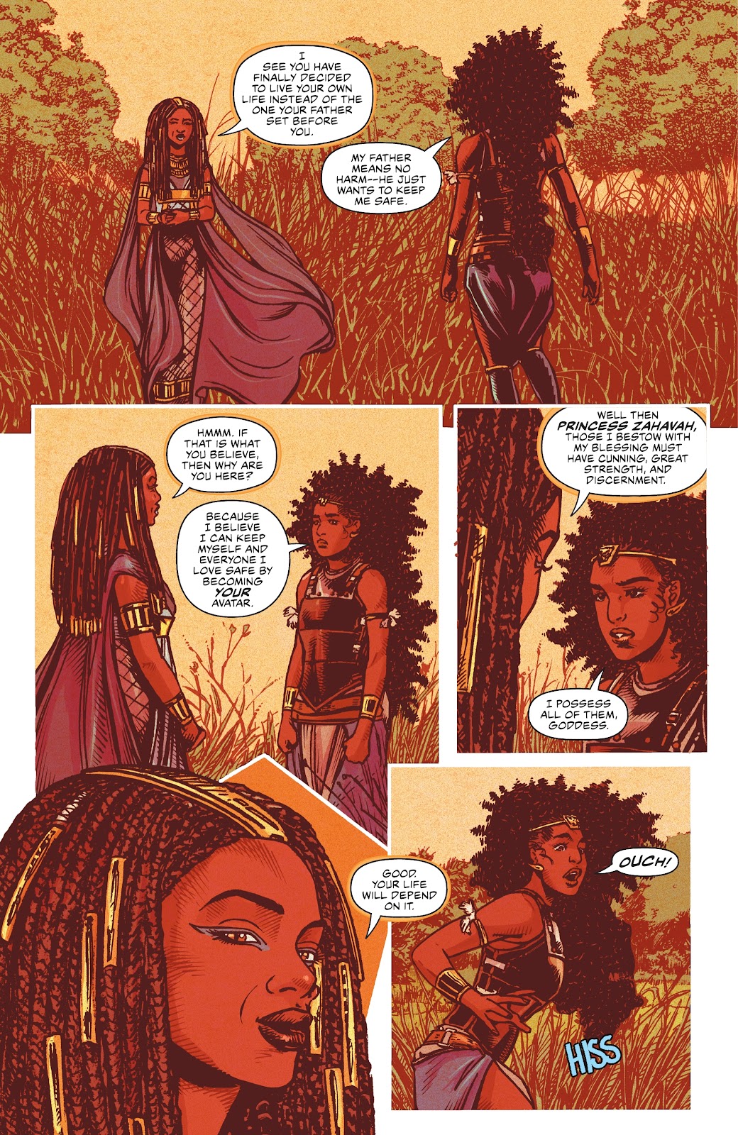 Nubia: Queen of the Amazons issue 4 - Page 4