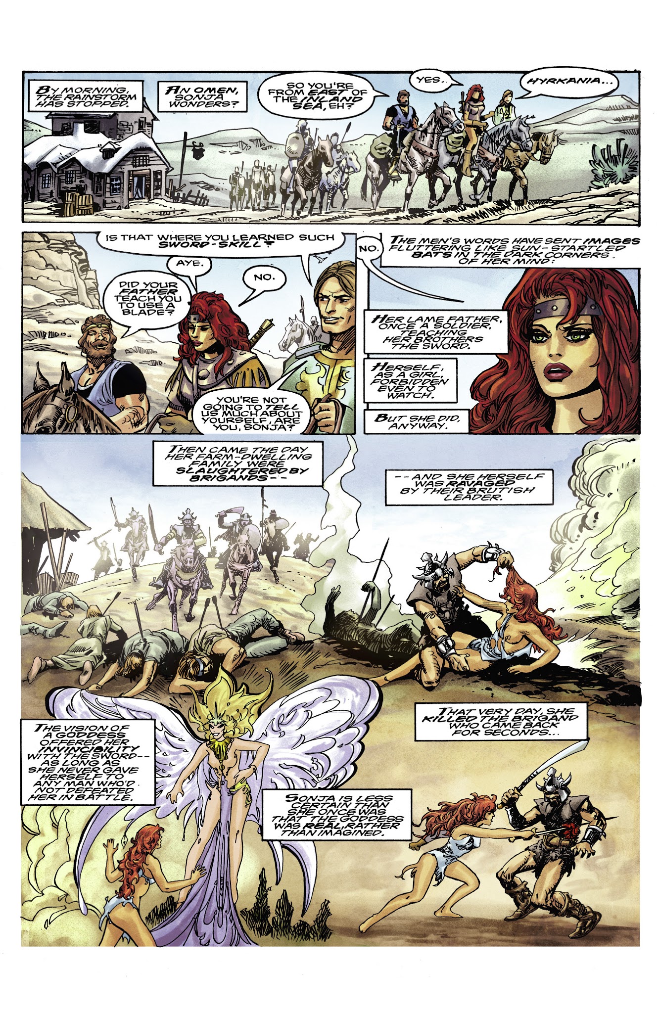 Read online Classic Red Sonja Re-Mastered comic -  Issue #1 - 12