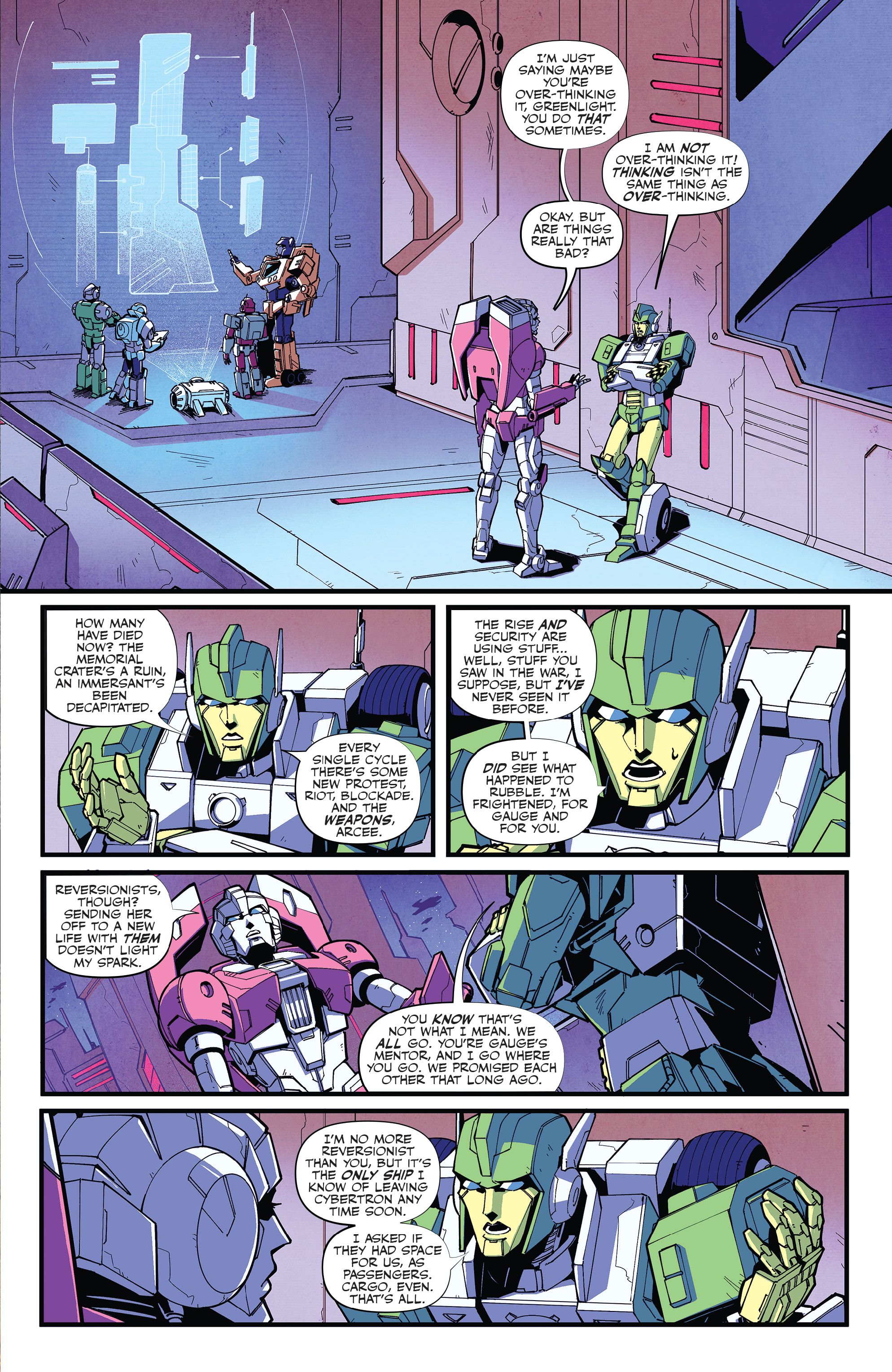 Read online Transformers (2019) comic -  Issue #18 - 5