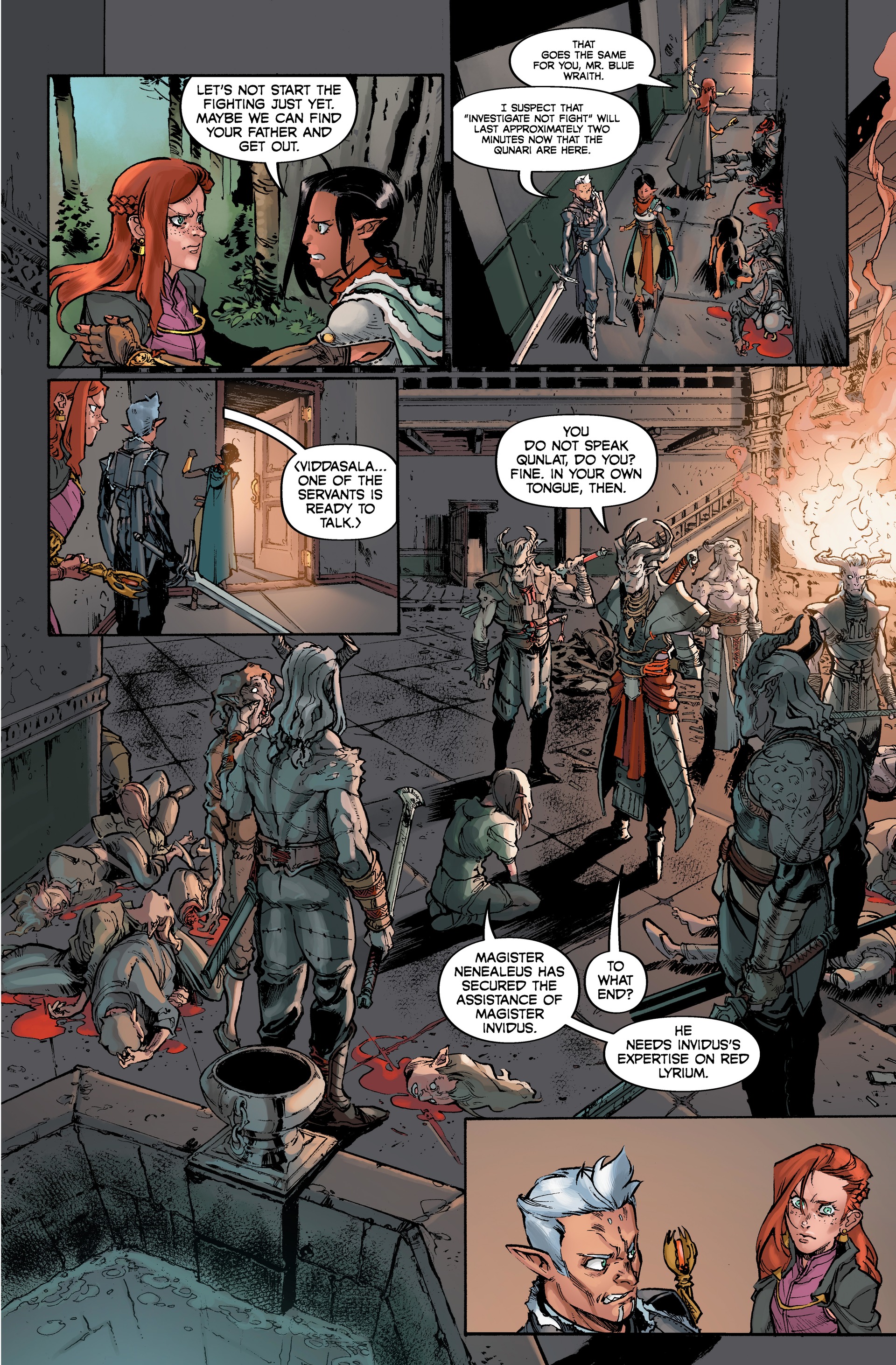 Read online Dragon Age: Wraiths of Tevinter comic -  Issue # TPB (Part 2) - 5