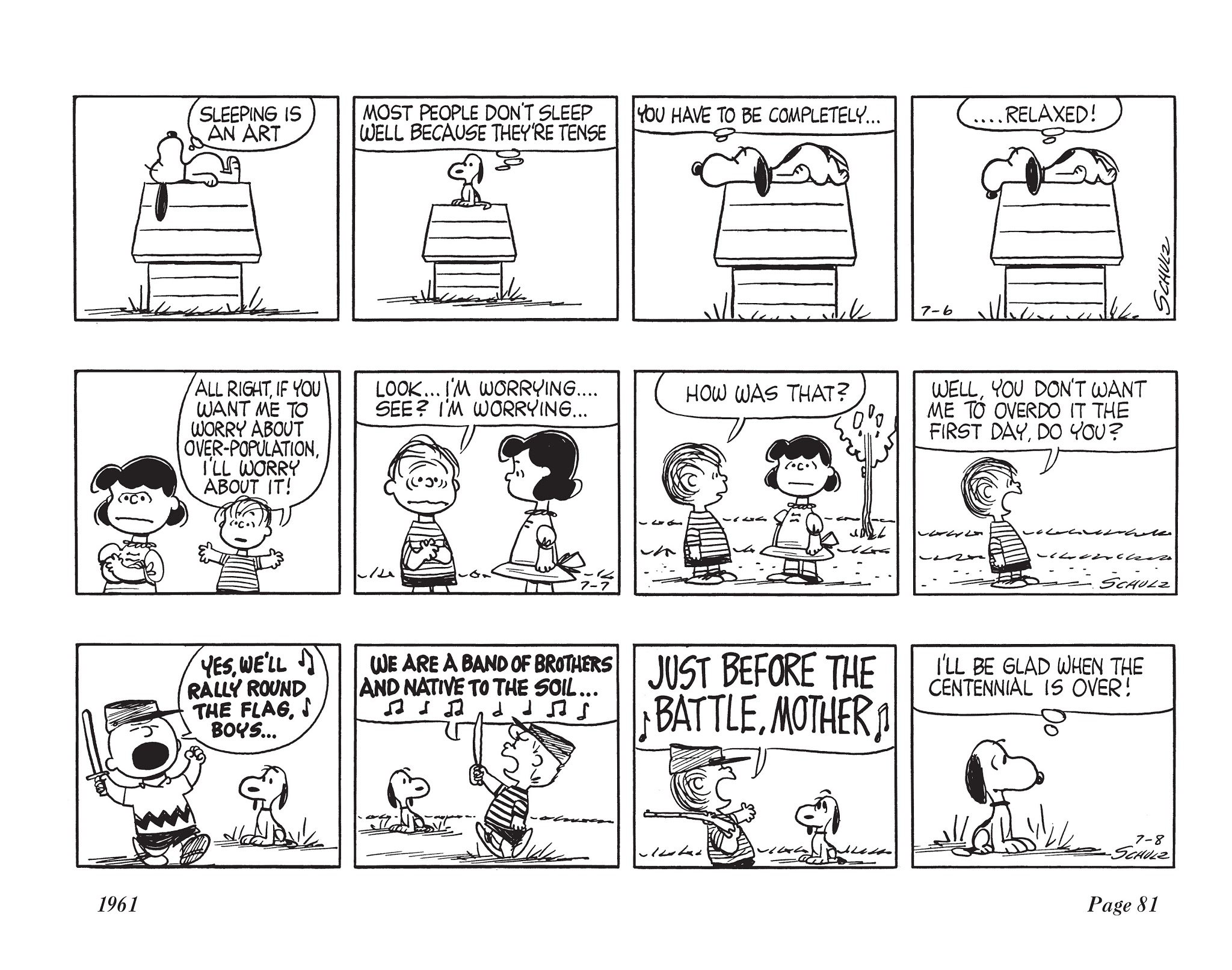 Read online The Complete Peanuts comic -  Issue # TPB 6 - 96