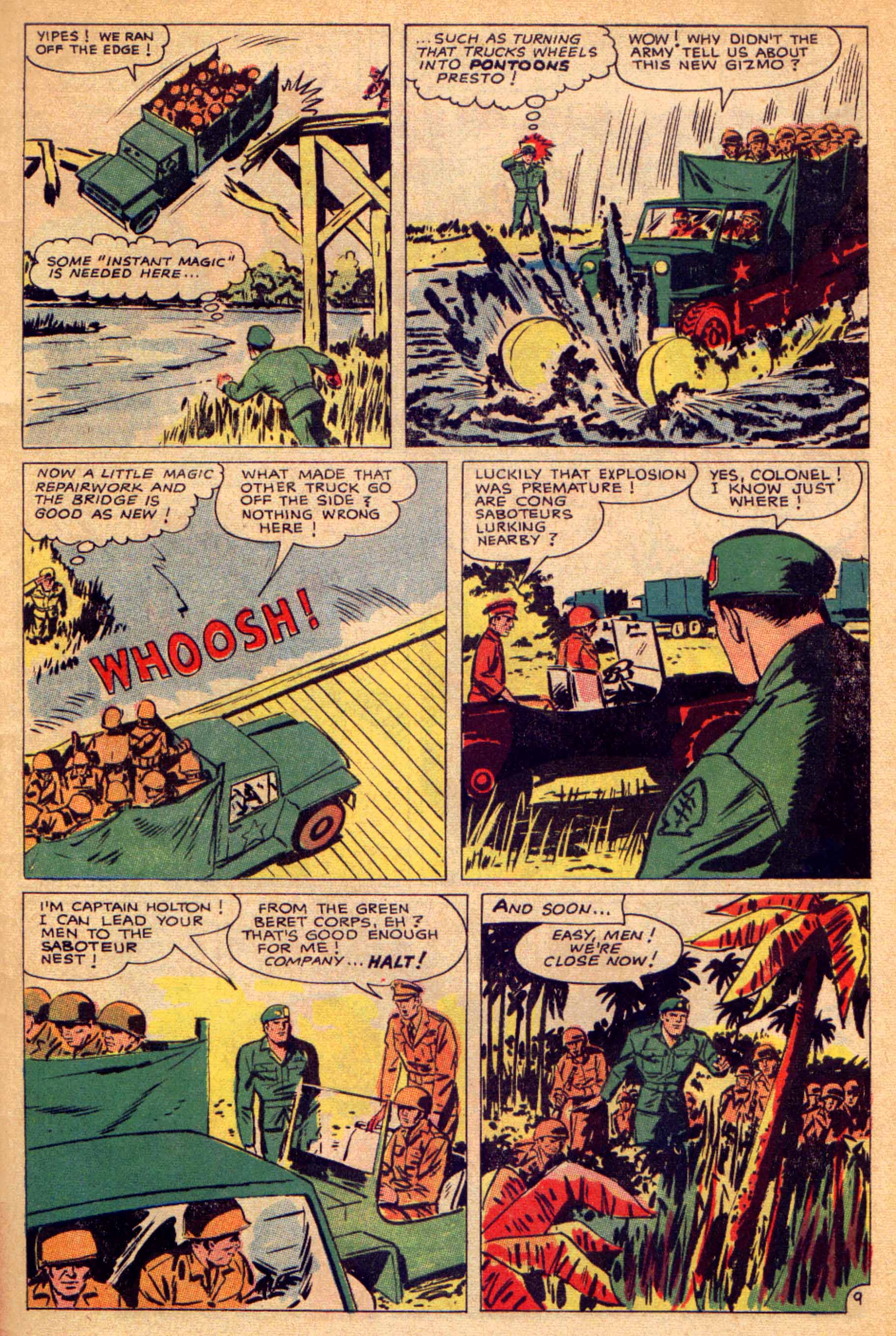 Read online Super Green Beret comic -  Issue #1 - 62