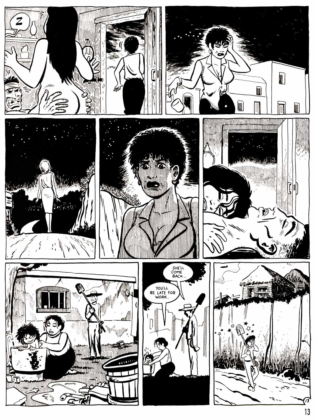 Read online Love and Rockets (1982) comic -  Issue #29 - 15