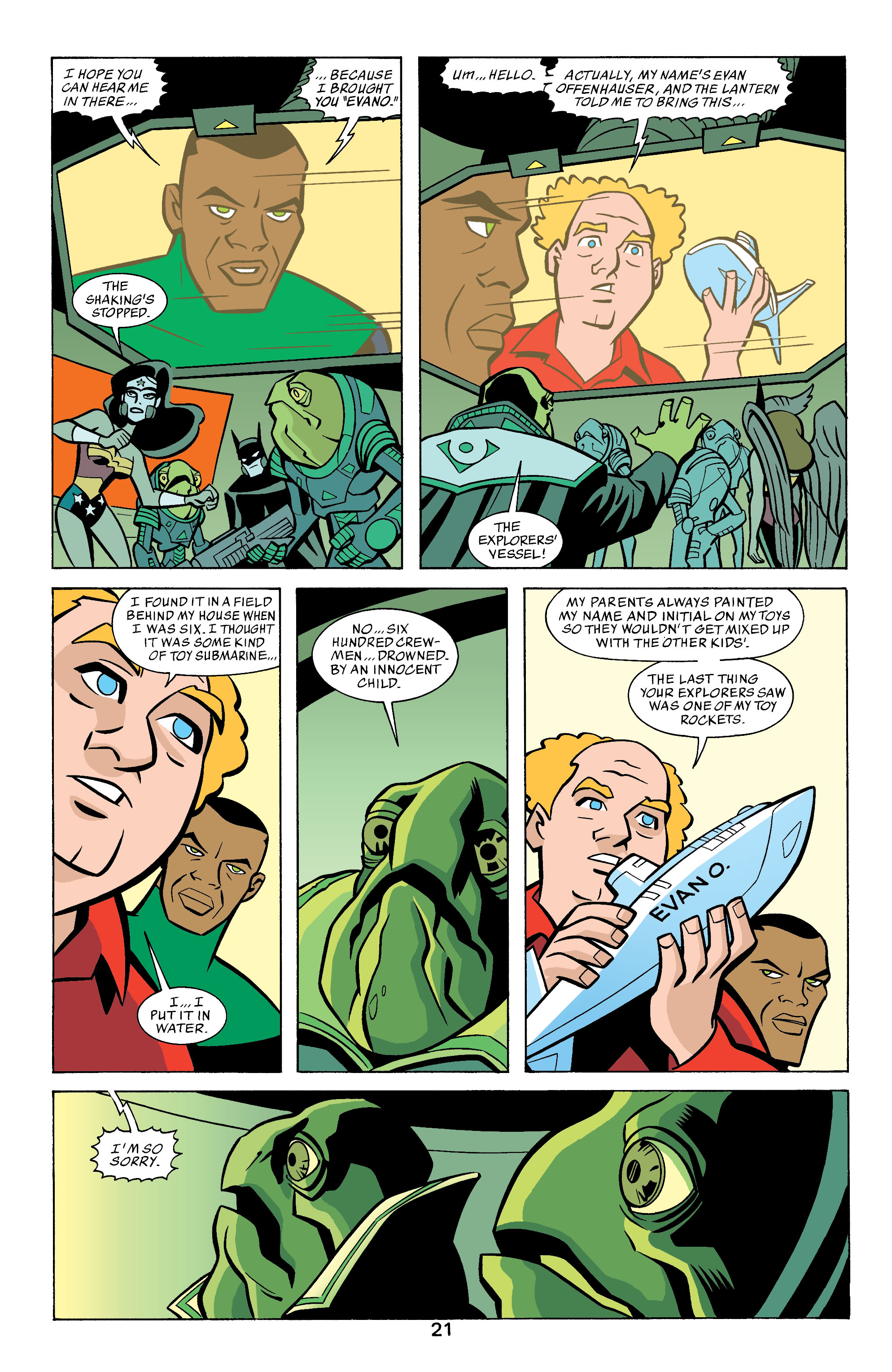 Read online Justice League Adventures comic -  Issue #18 - 22