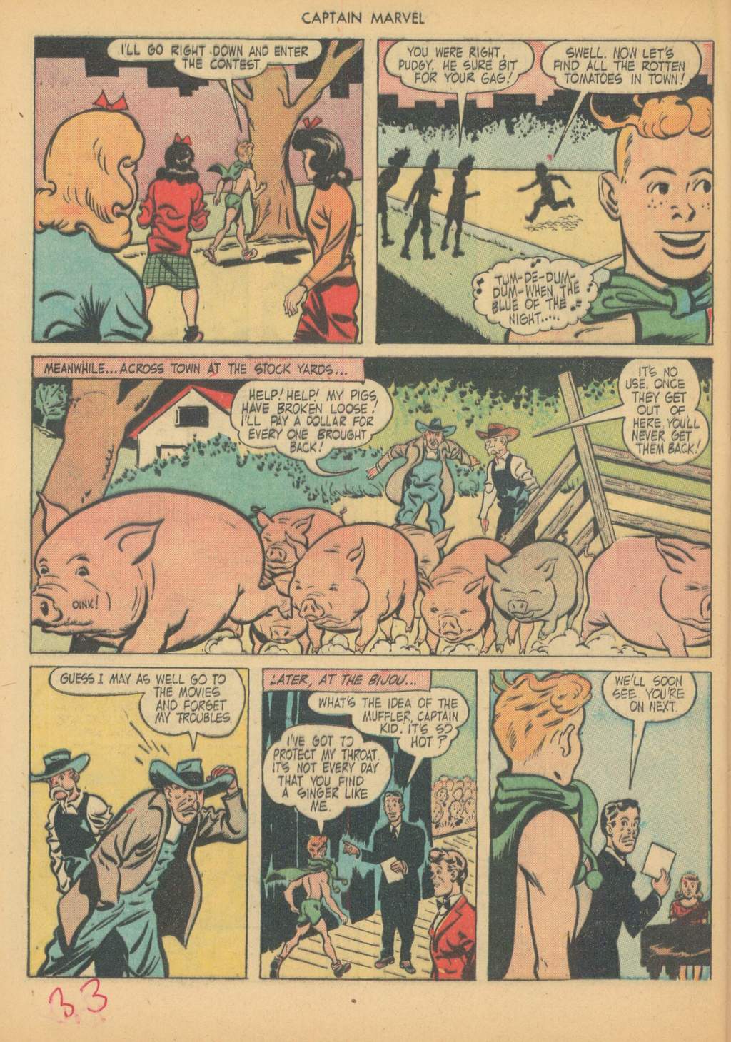 Read online Captain Marvel Adventures comic -  Issue #63 - 36