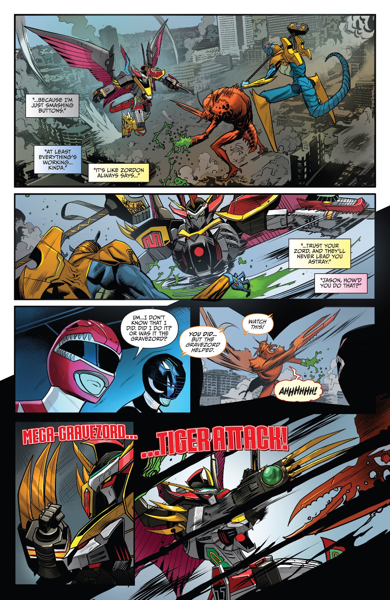 Read online Saban's Go Go Power Rangers comic -  Issue #12 - 20