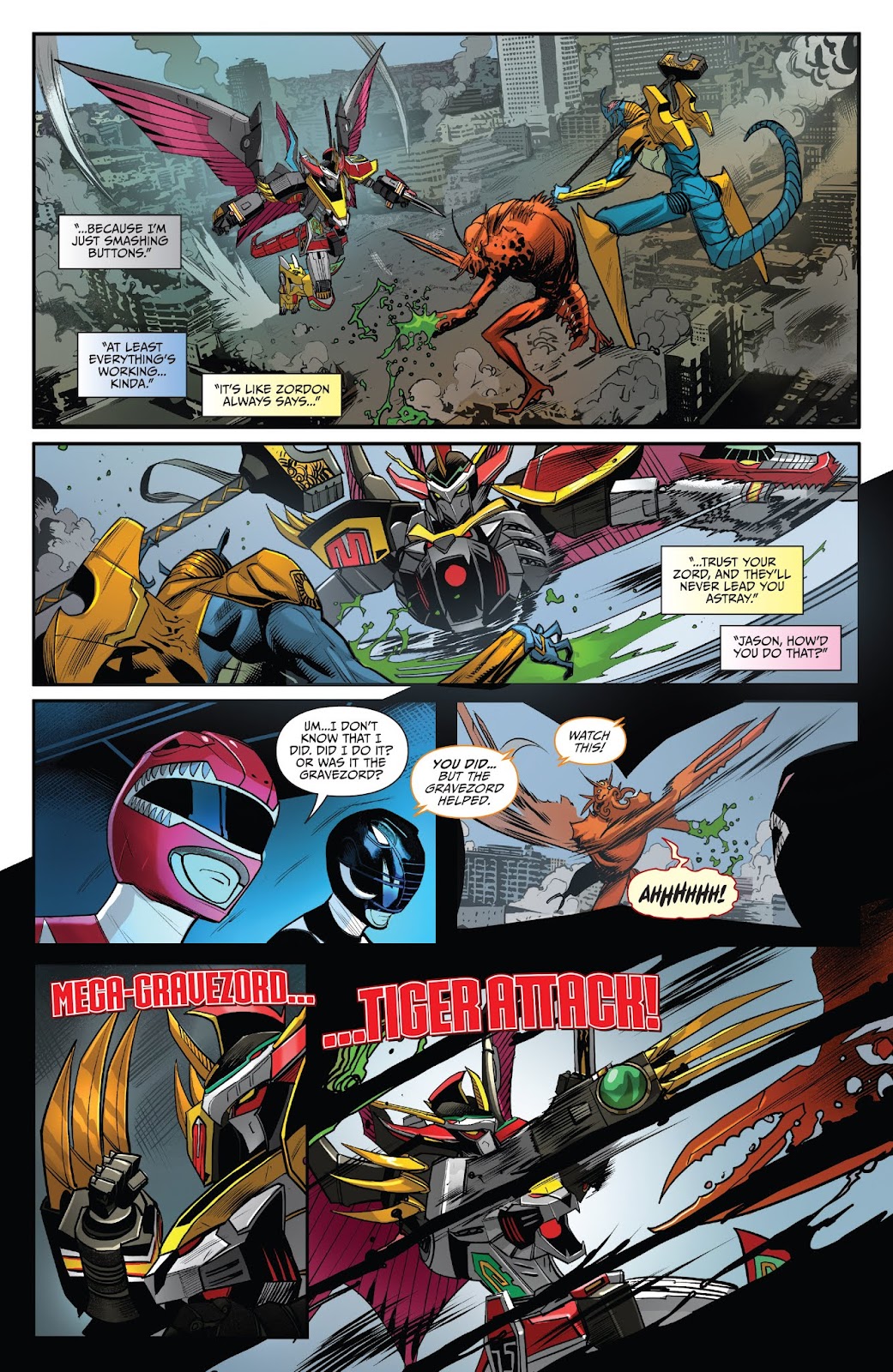 Saban's Go Go Power Rangers issue 12 - Page 20
