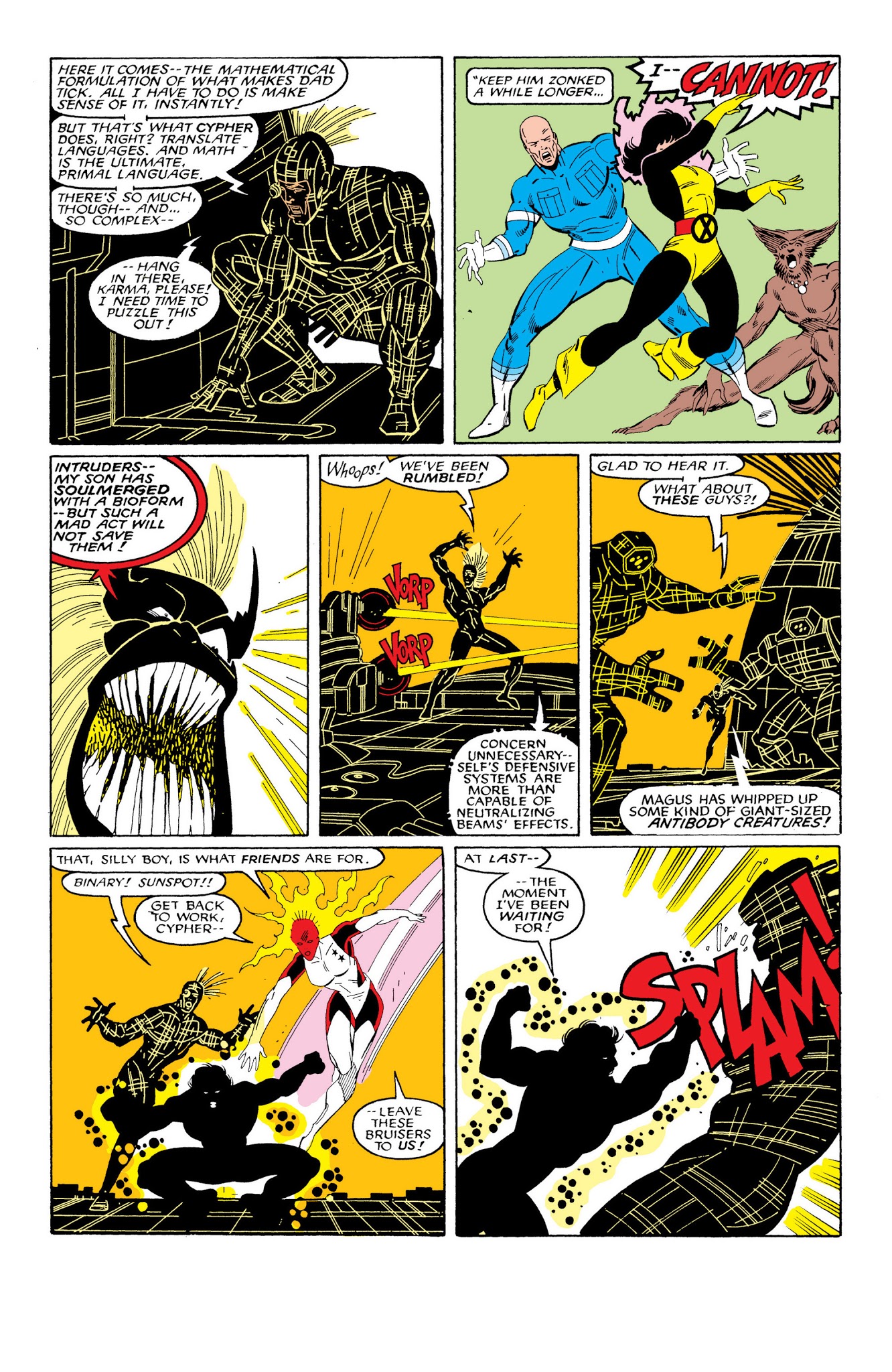 Read online New Mutants Classic comic -  Issue # TPB 7 - 87