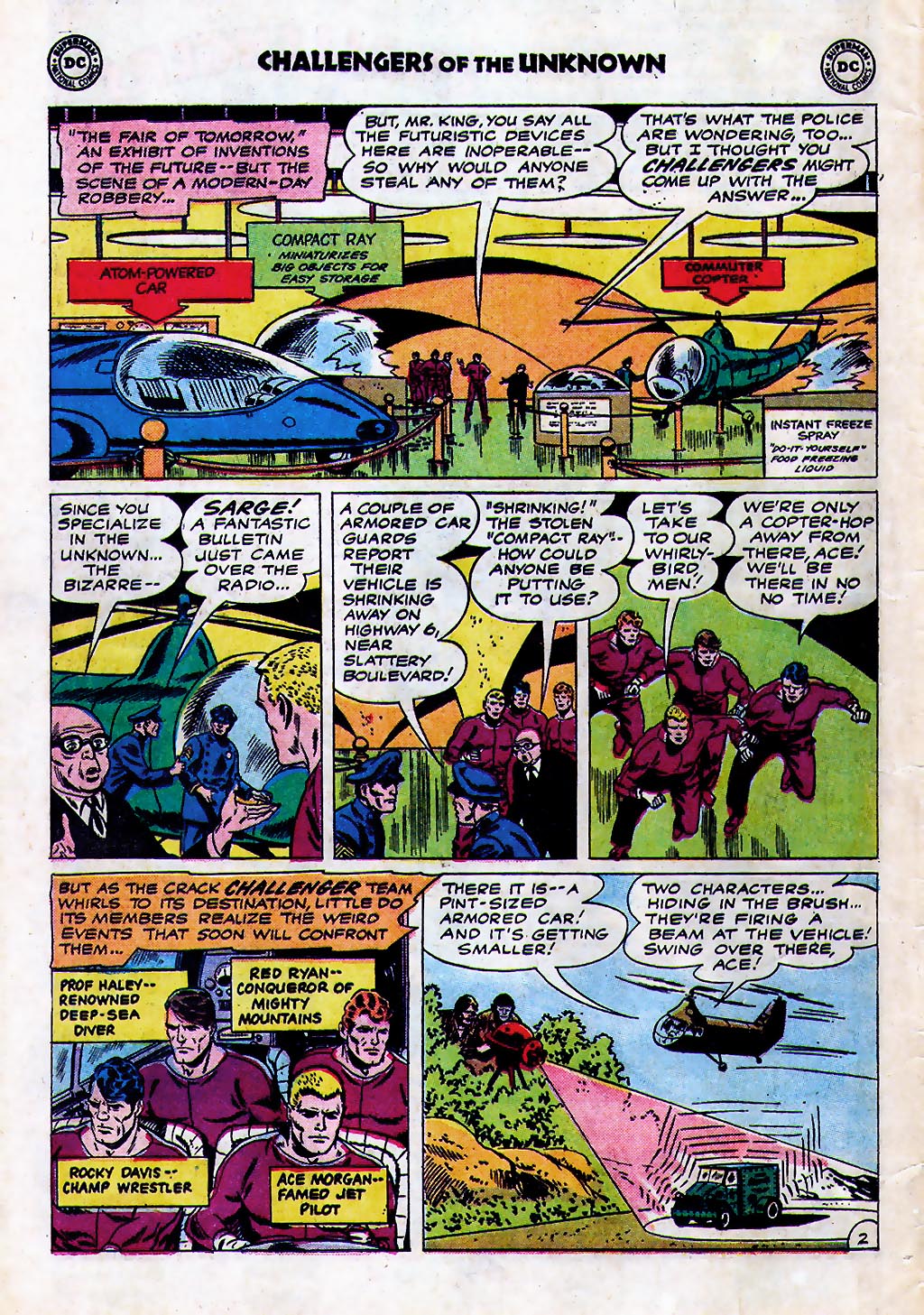 Challengers of the Unknown (1958) Issue #27 #27 - English 4