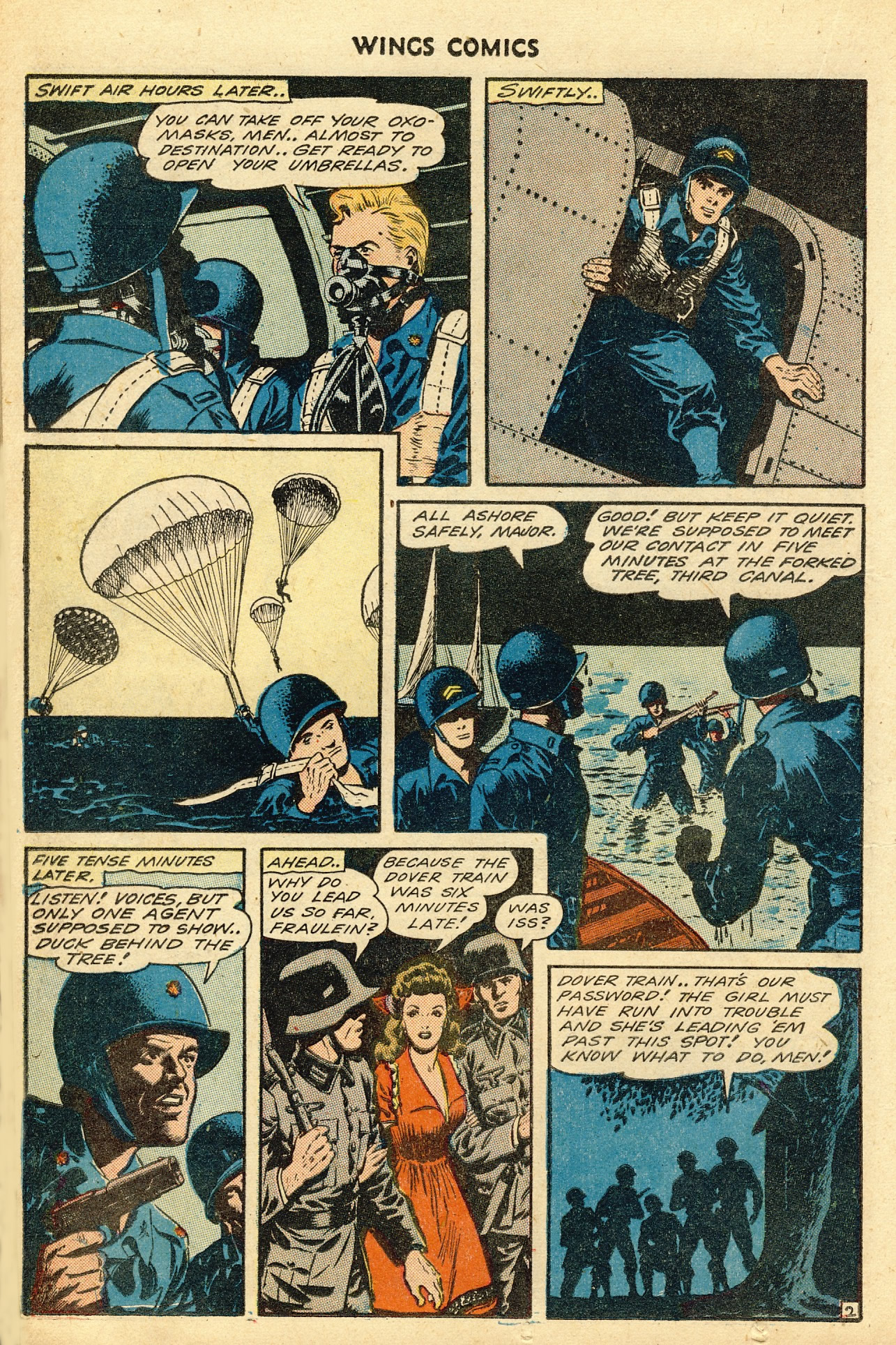 Read online Wings Comics comic -  Issue #46 - 22