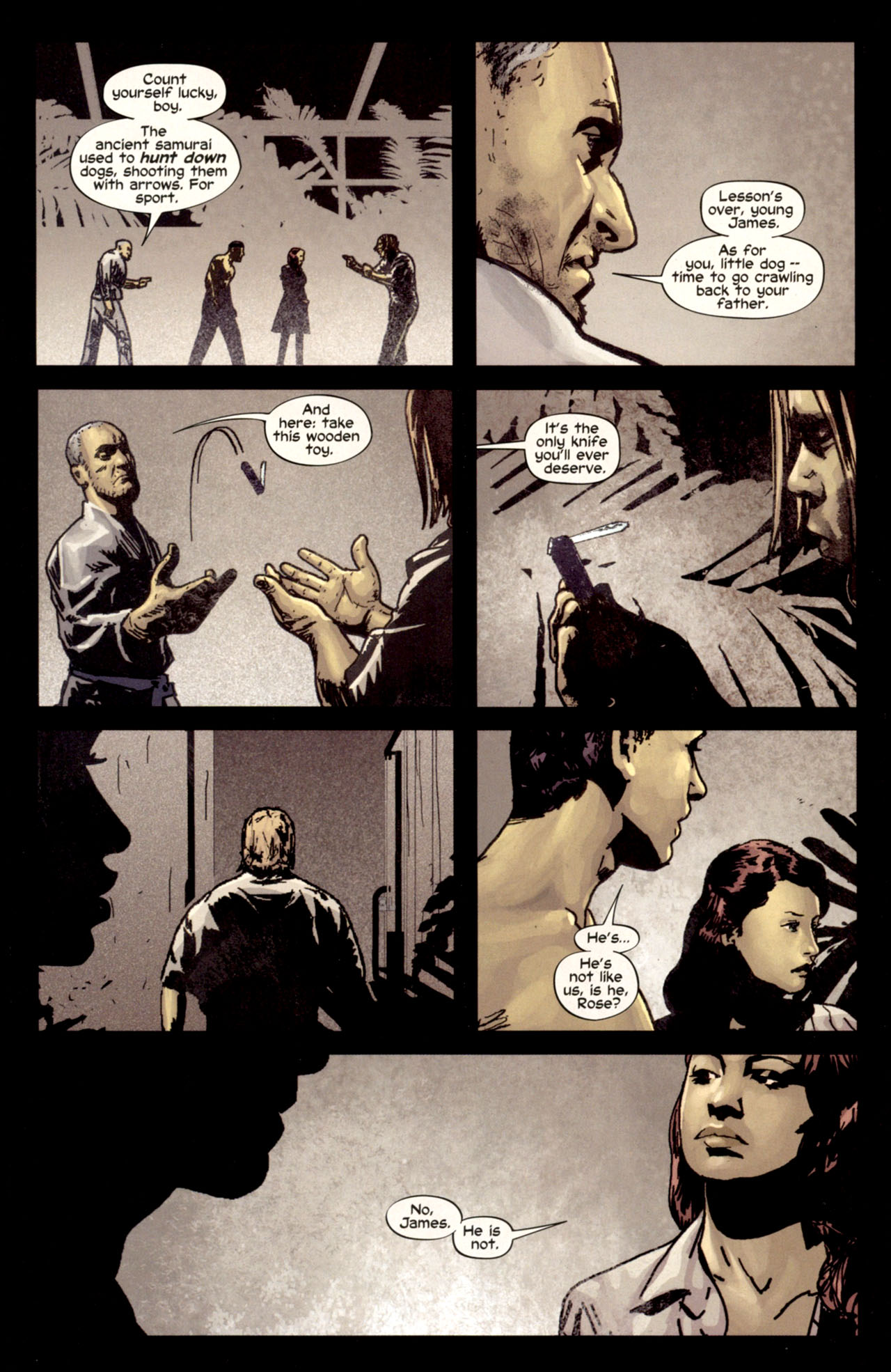 Read online Wolverine Noir comic -  Issue #1 - 19