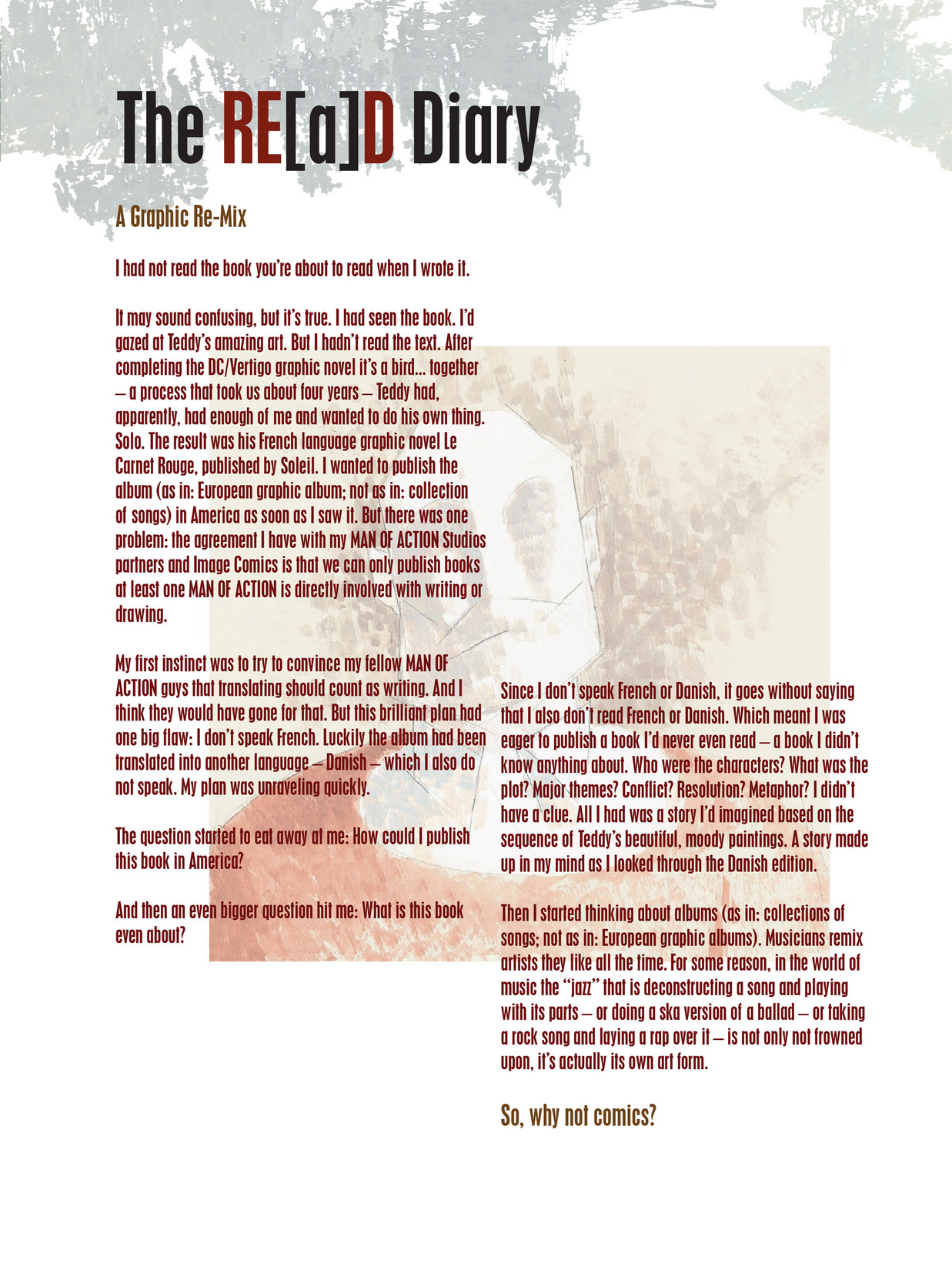 Read online The Red Diary / The Re[a]d Diary comic -  Issue # TPB - 77