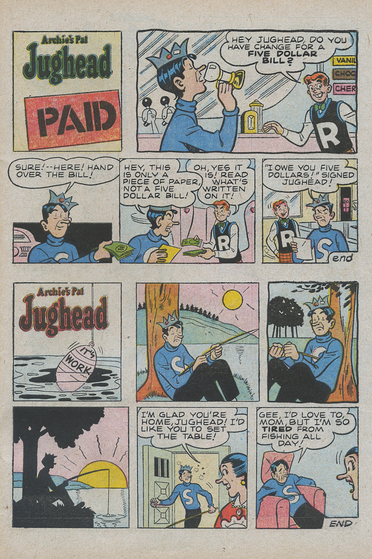 Read online Archie's Pal Jughead comic -  Issue #32 - 33