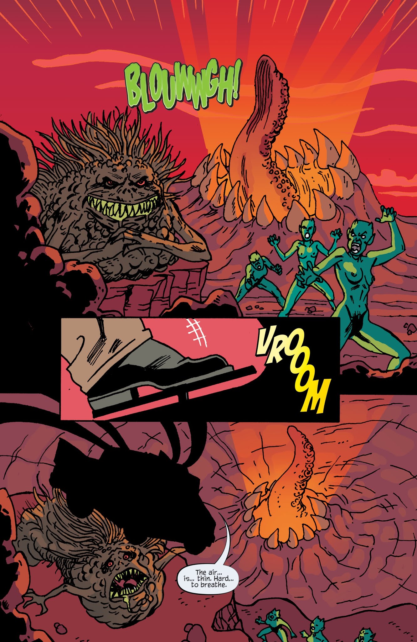 Read online Bubba Ho-Tep and the Cosmic Blood-Suckers comic -  Issue #5 - 14