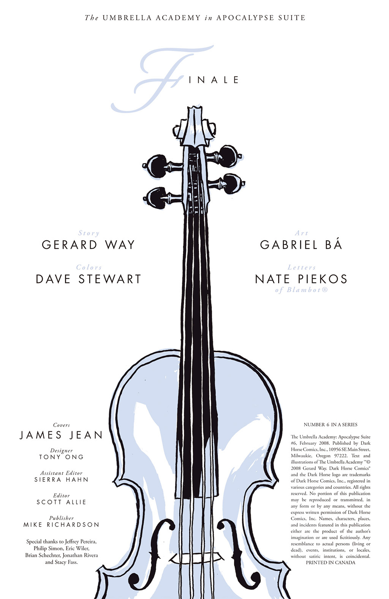 Read online The Umbrella Academy: Apocalypse Suite comic -  Issue #6 - 1