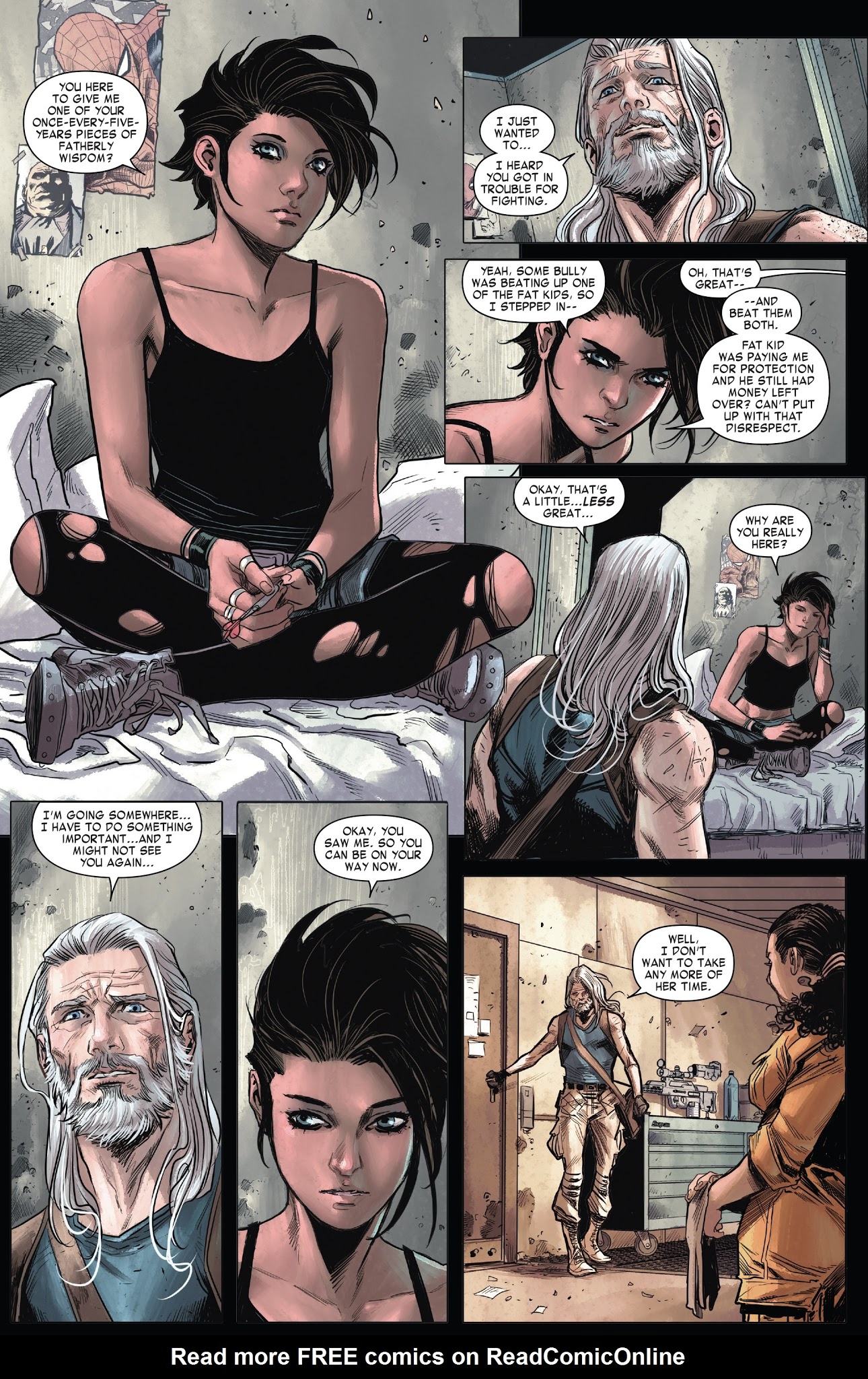 Read online Old Man Hawkeye comic -  Issue #1 - 16