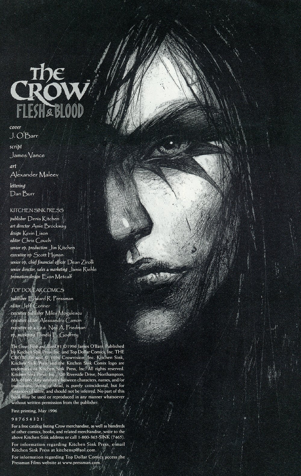 Read online The Crow: Flesh and Blood comic -  Issue #1 - 29