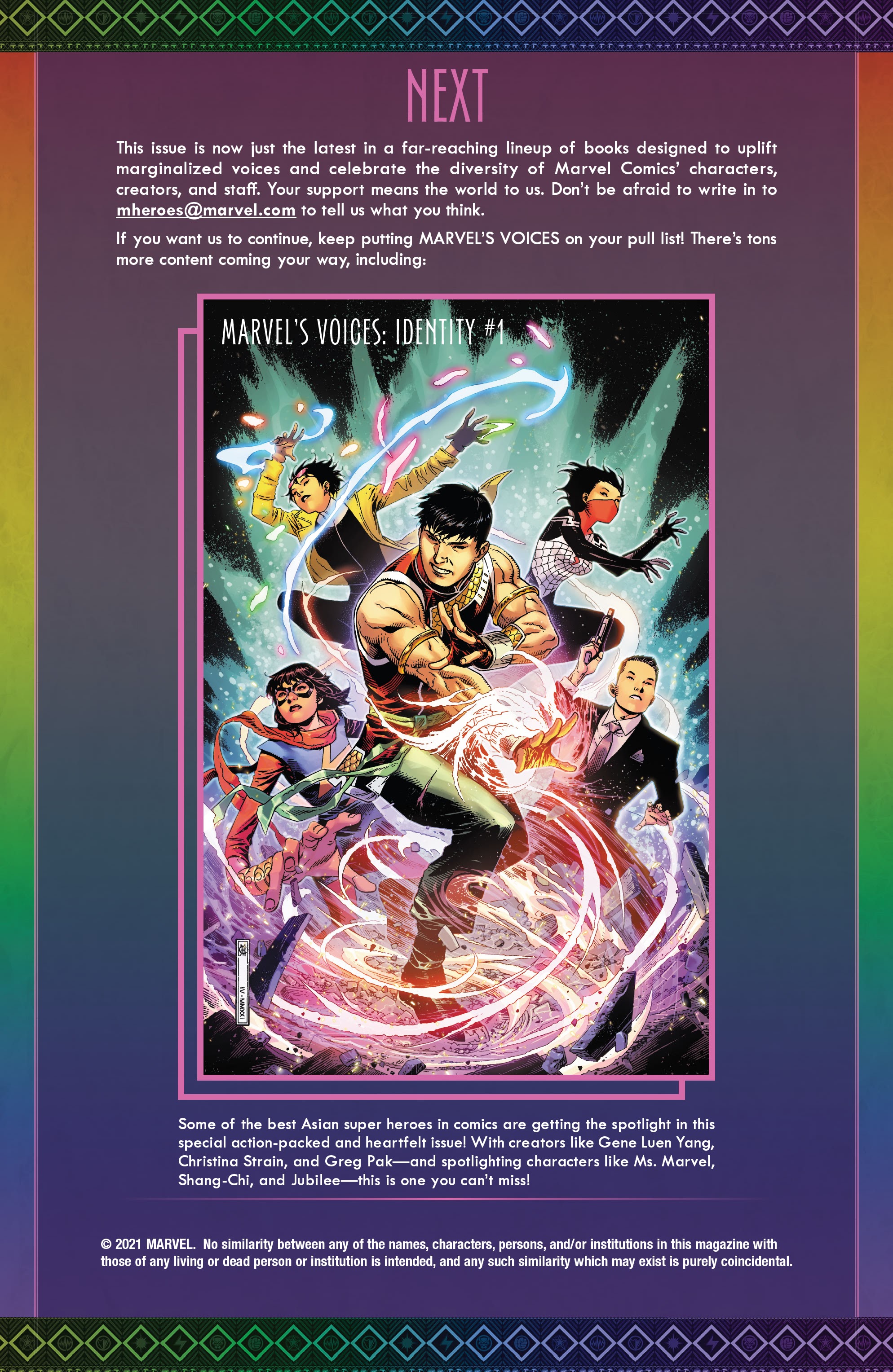 Read online Marvel's Voices: Pride (2021) comic -  Issue # Full - 81