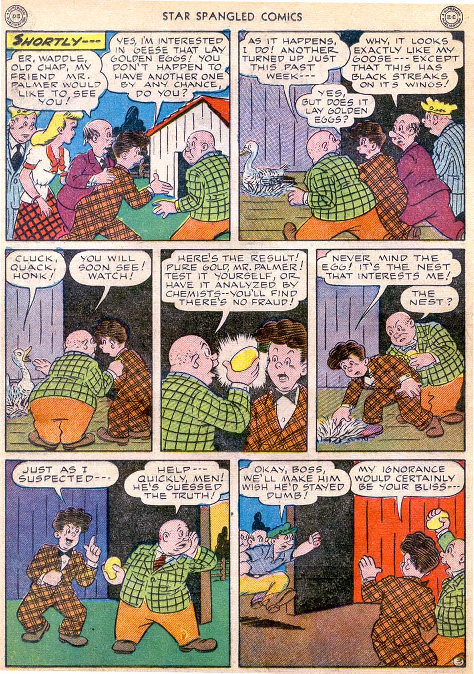 Read online Star Spangled Comics comic -  Issue #54 - 16