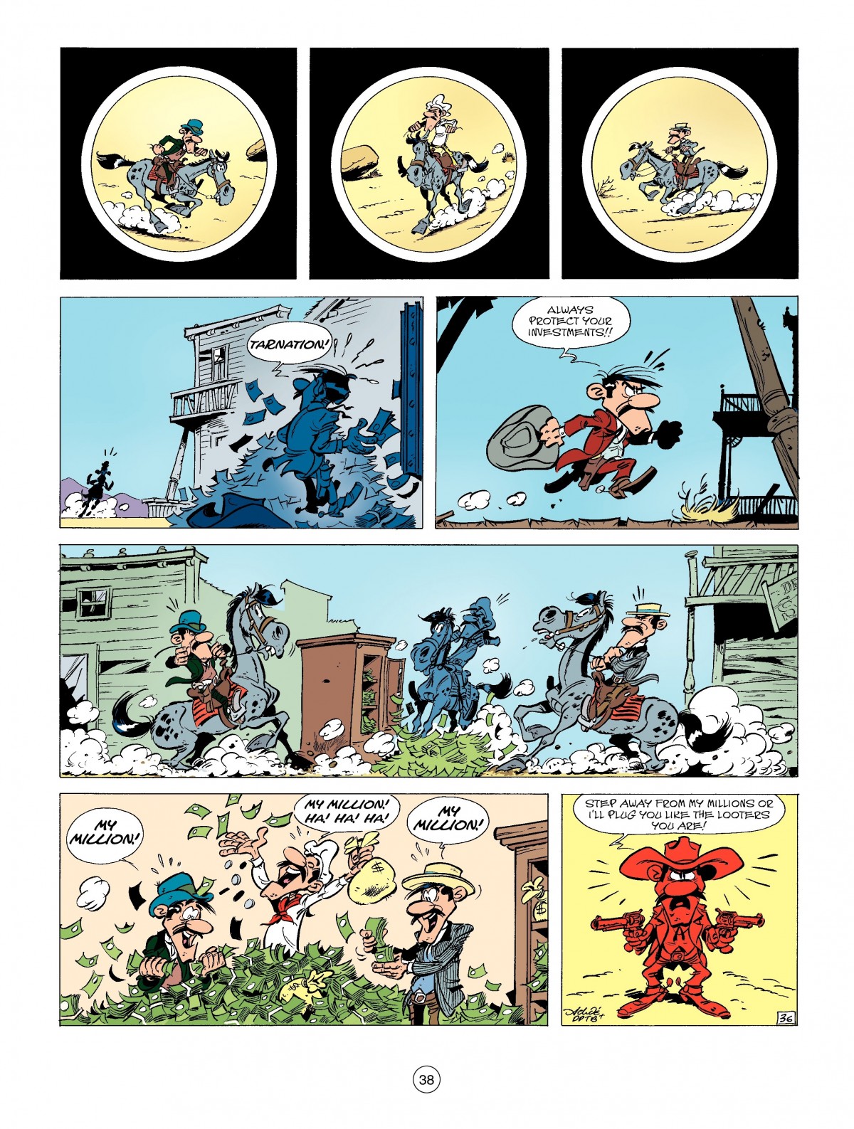 Read online A Lucky Luke Adventure comic -  Issue #42 - 38