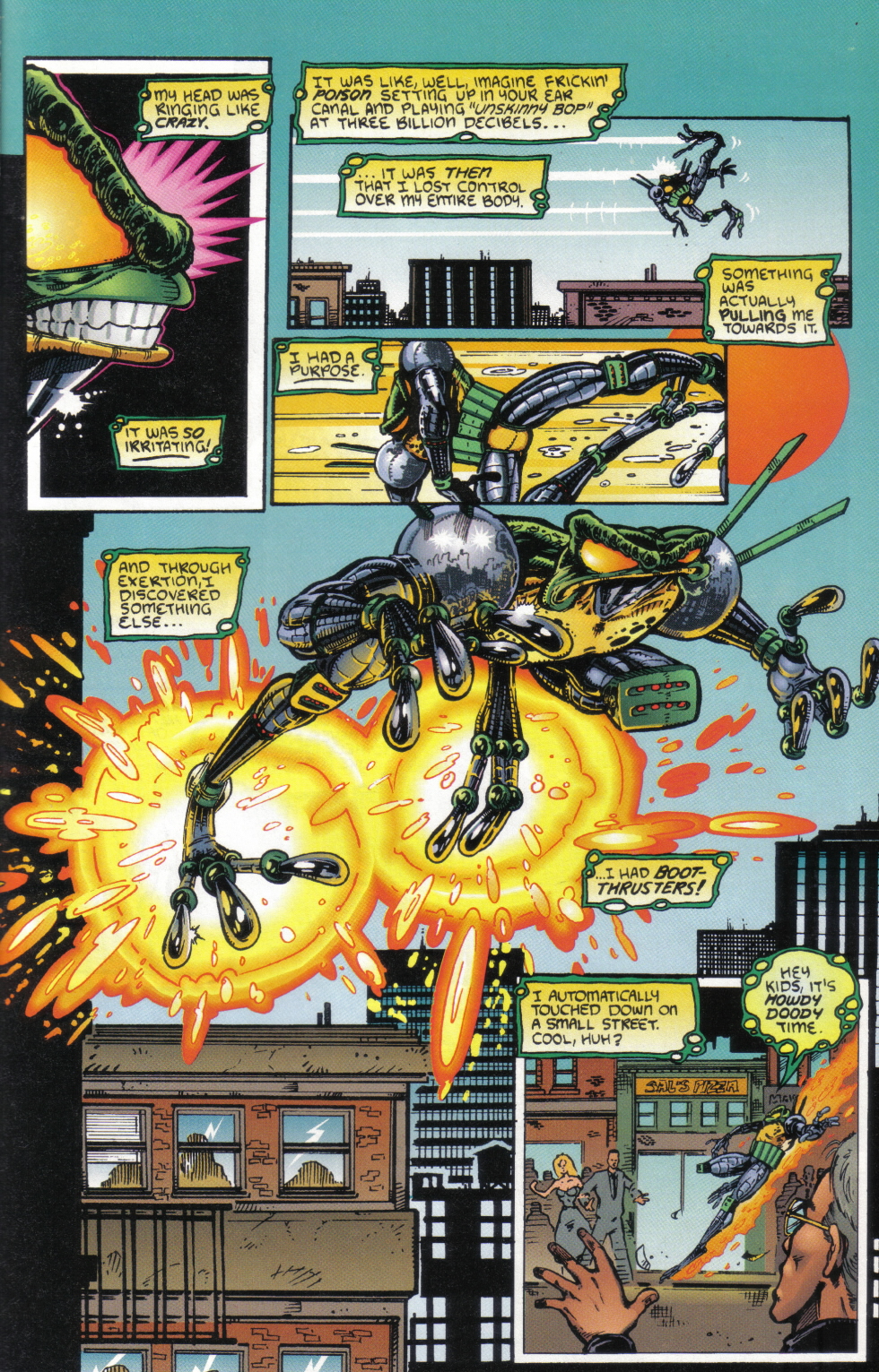 Read online Cyberfrog comic -  Issue #1 - 18