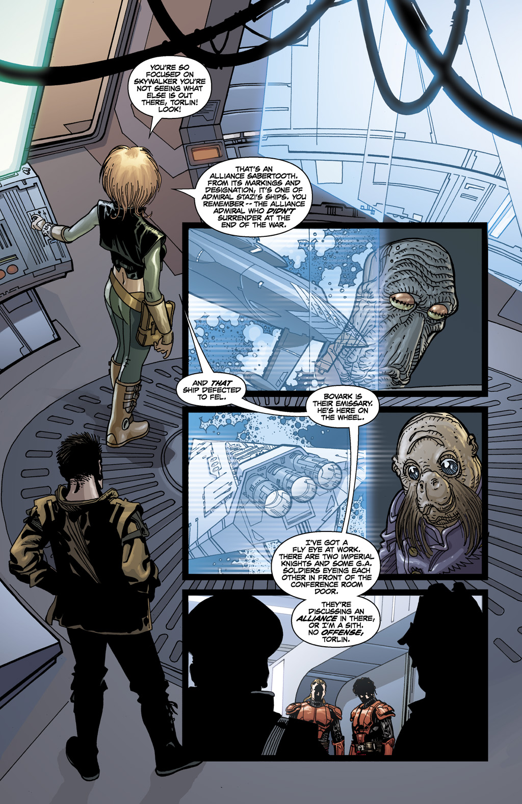 Read online Star Wars: Legacy (2006) comic -  Issue #10 - 7
