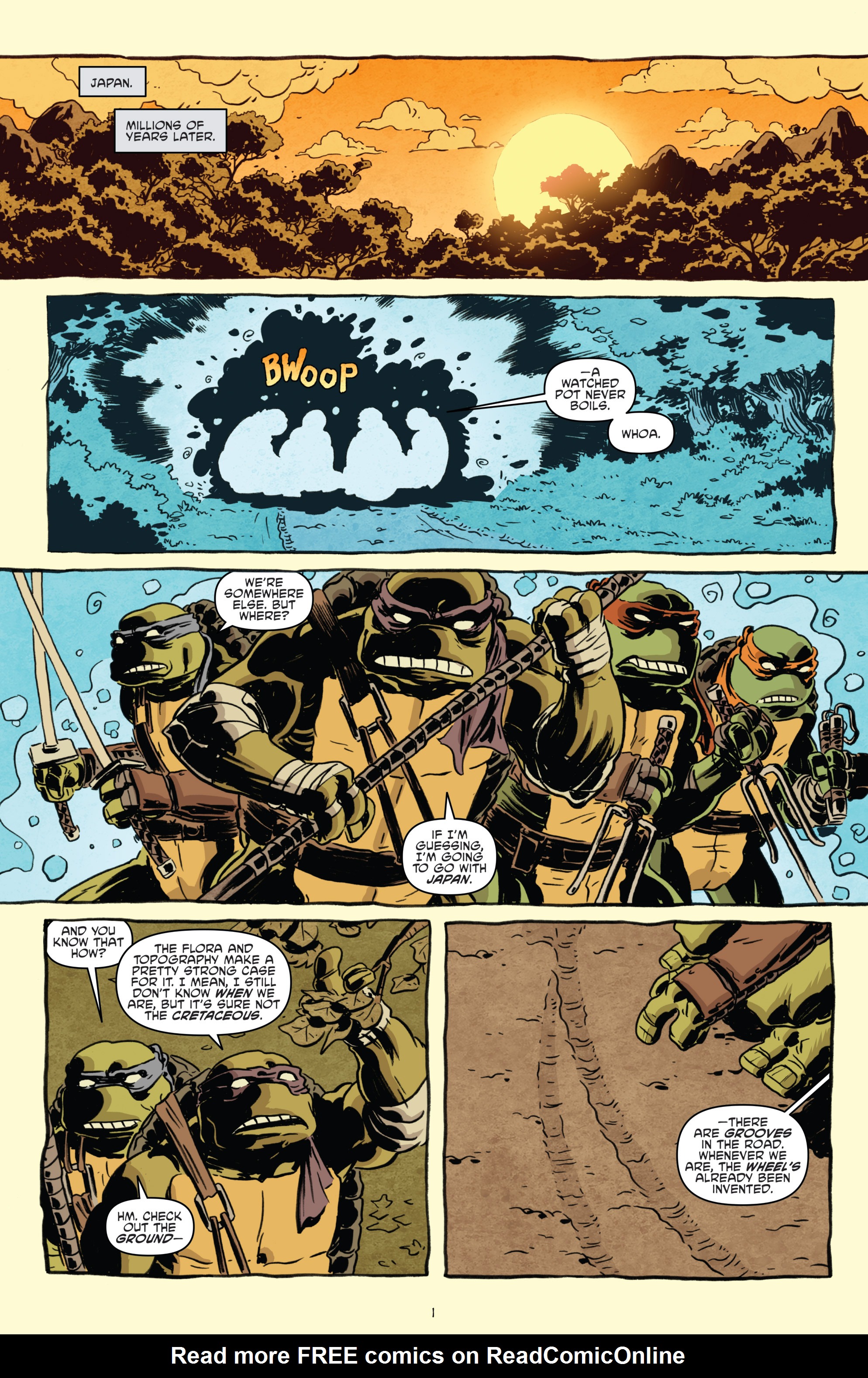 Read online Teenage Mutant Ninja Turtles: The IDW Collection comic -  Issue # TPB 5 (Part 1) - 31