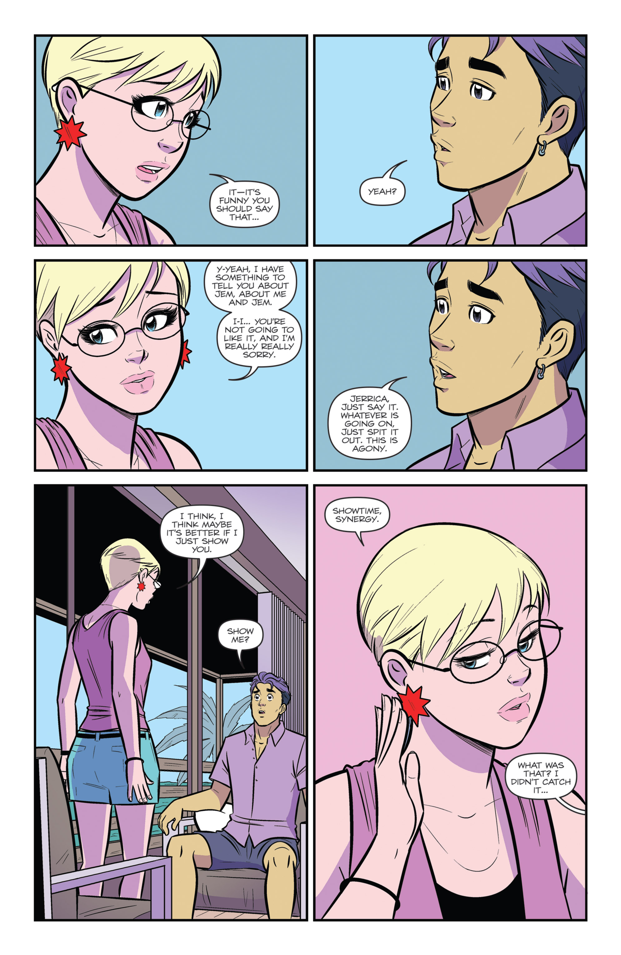 Read online Jem and The Holograms comic -  Issue #24 - 21