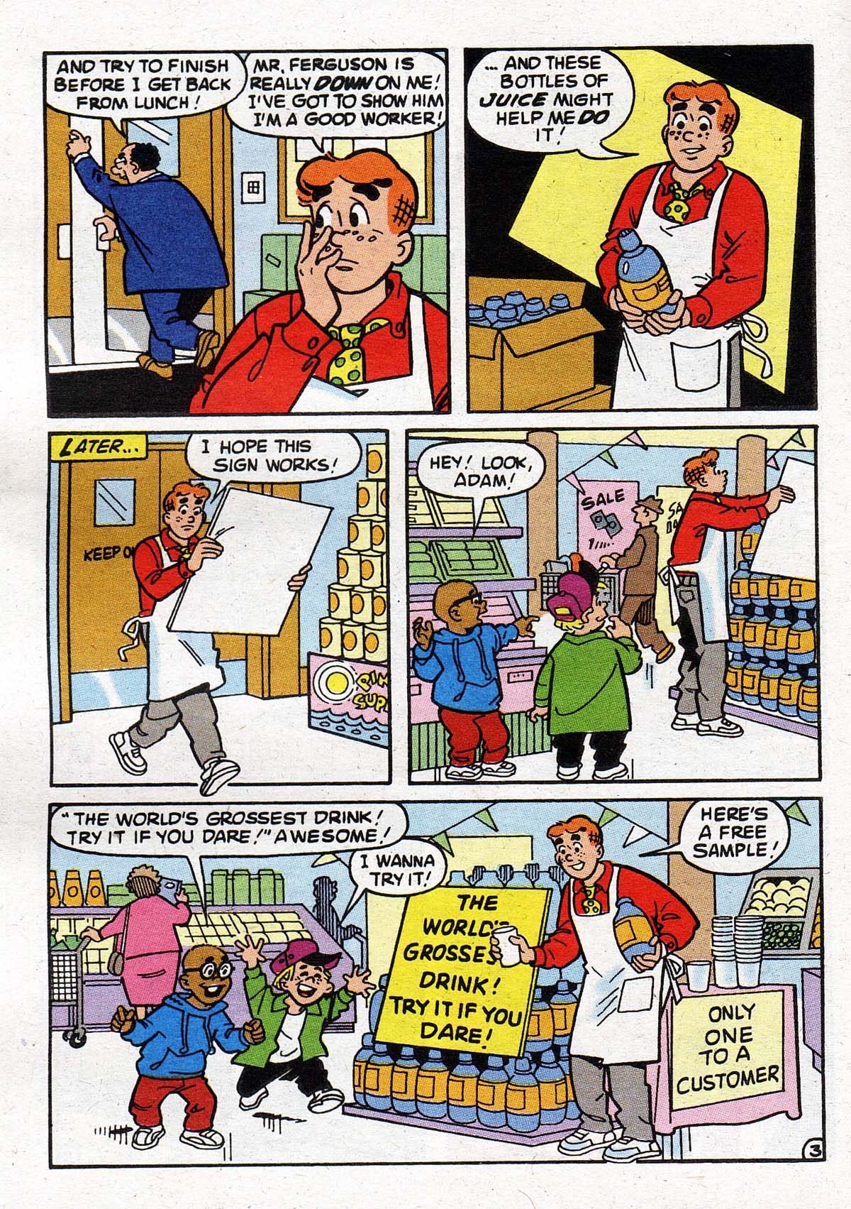 Read online Archie Digest Magazine comic -  Issue #196 - 61