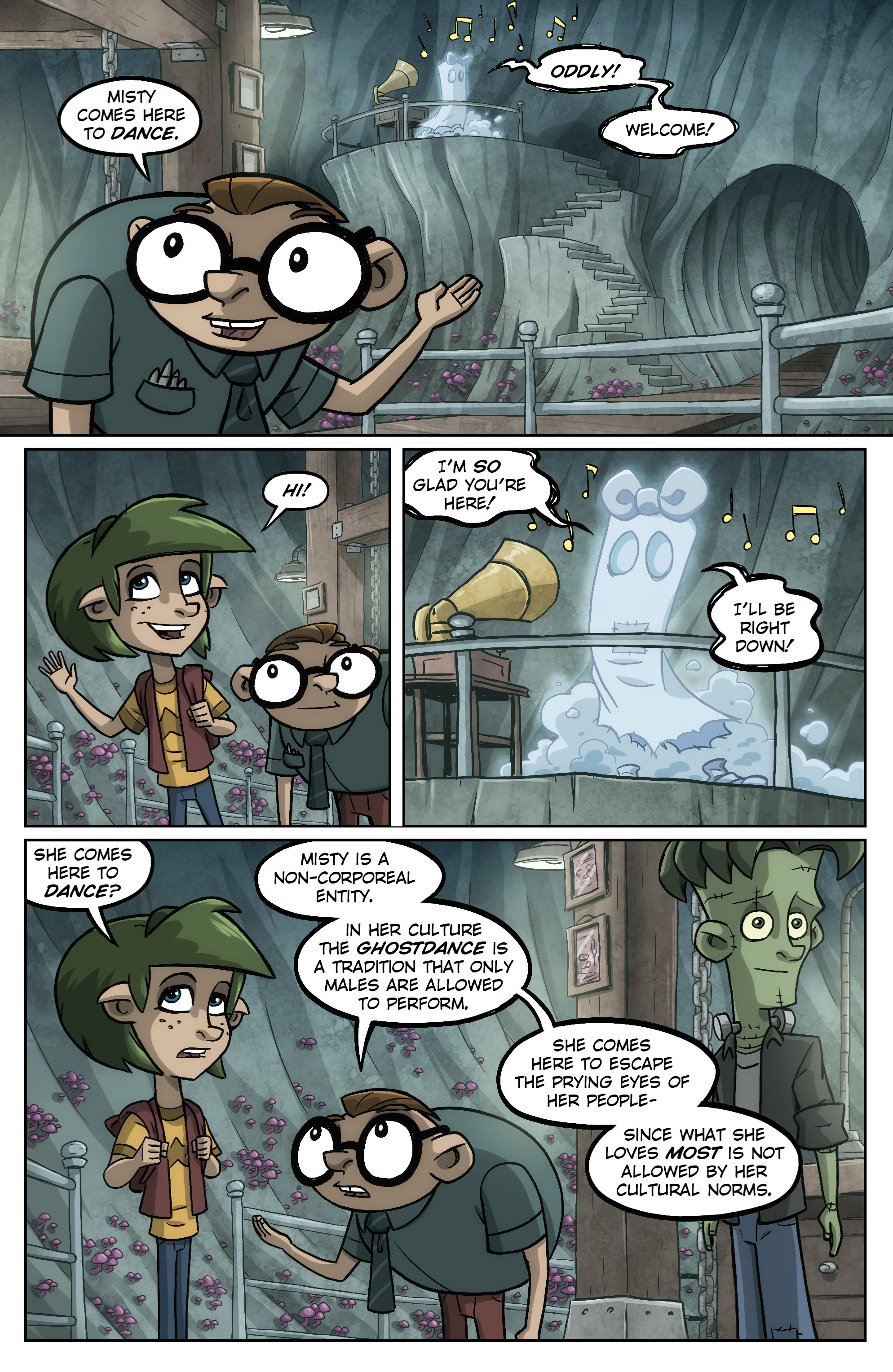 Read online Oddly Normal (2014) comic -  Issue #8 - 22