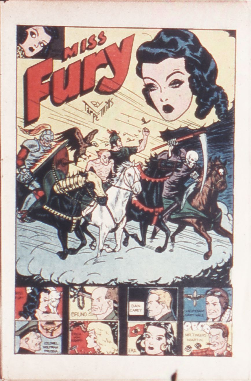 Read online Miss Fury (1942) comic -  Issue #6 - 3