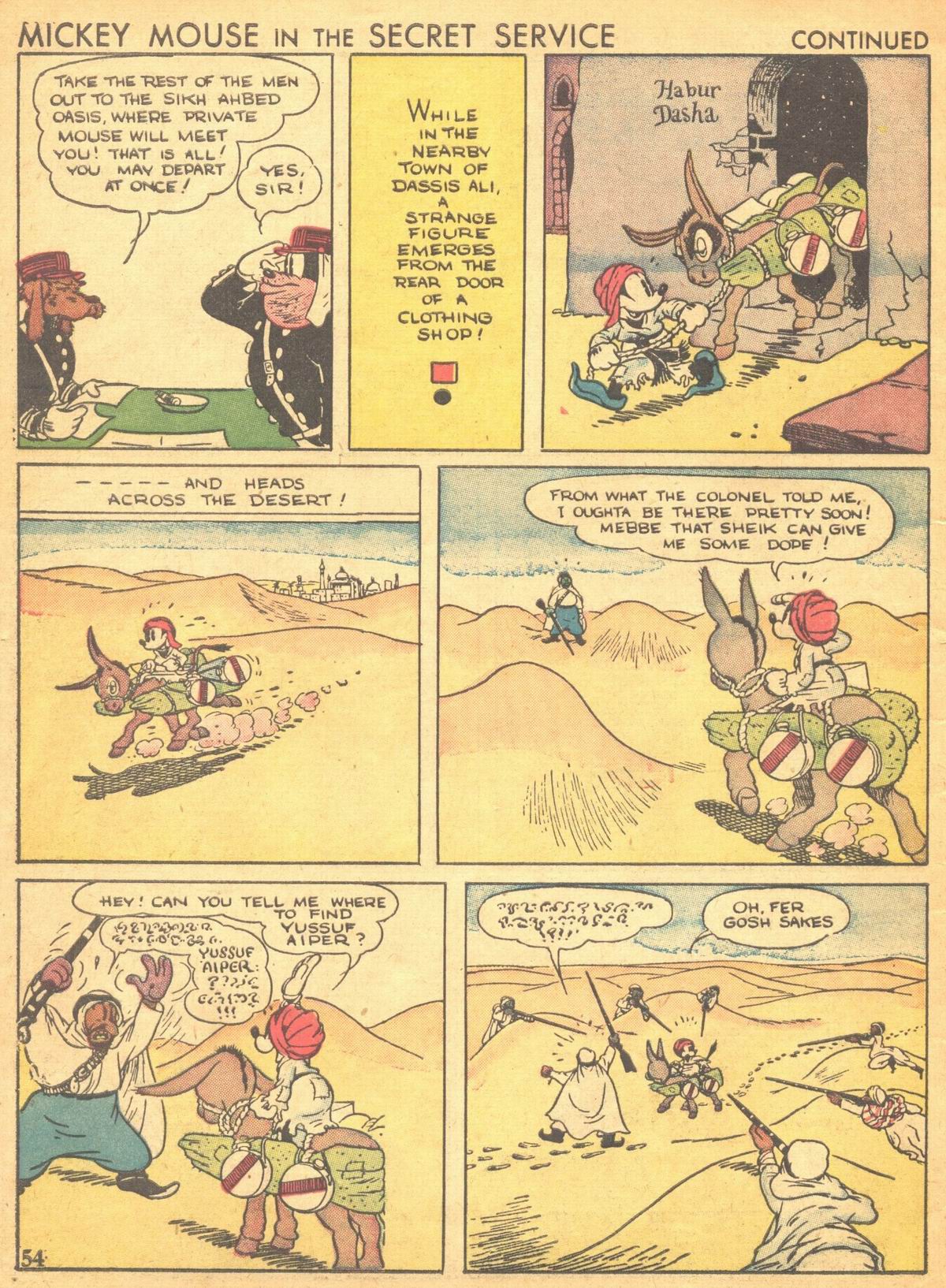 Read online Walt Disney's Comics and Stories comic -  Issue #9 - 56